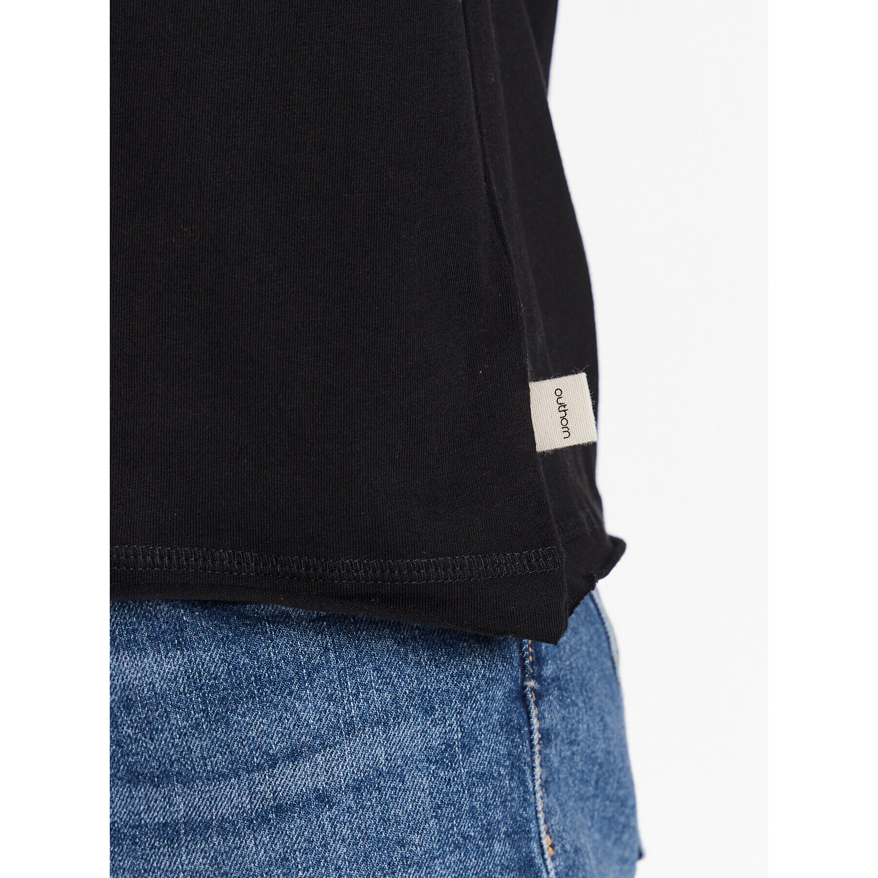 Outhorn Тишърт TTSHM456 Черен Regular Fit - Pepit.bg