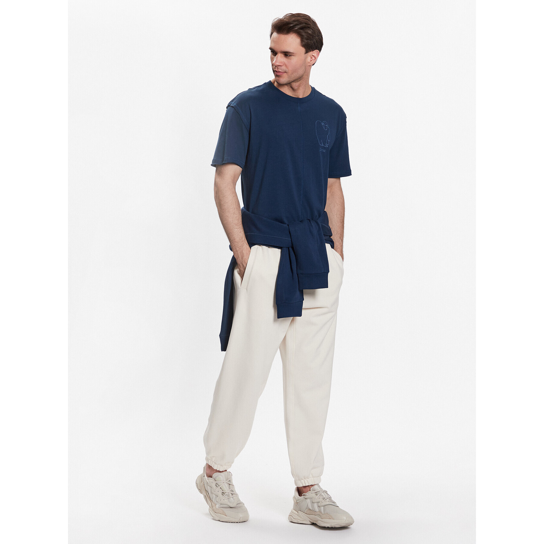 Outhorn Тишърт TTSHM456 Тъмносин Regular Fit - Pepit.bg