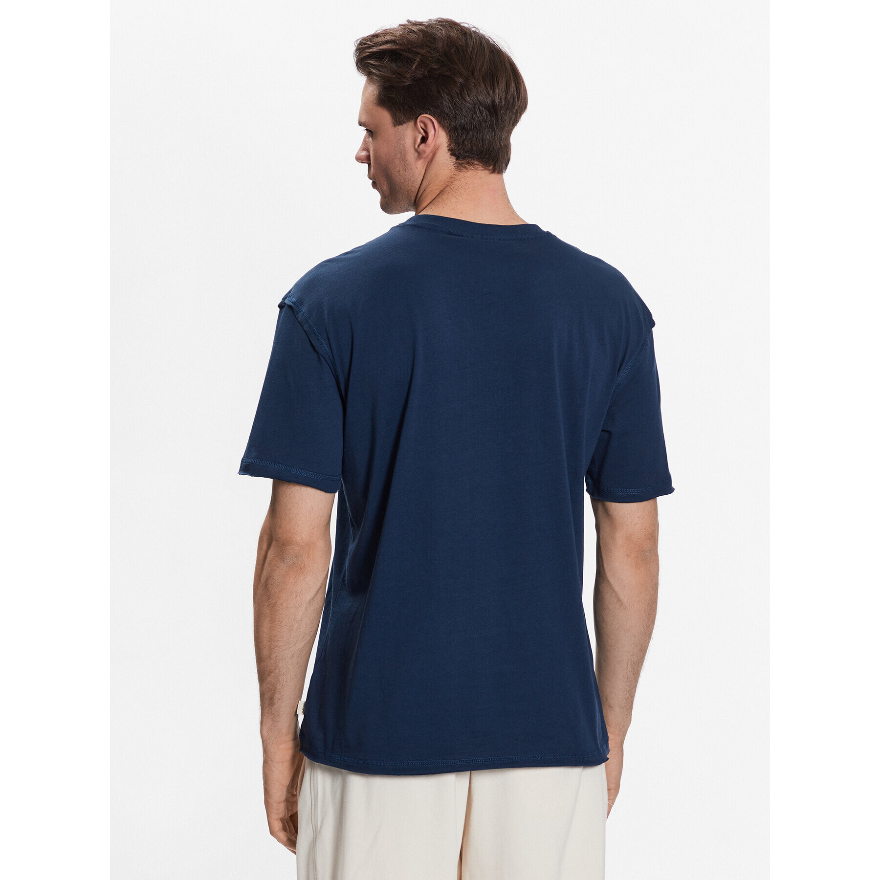 Outhorn Тишърт TTSHM456 Тъмносин Regular Fit - Pepit.bg
