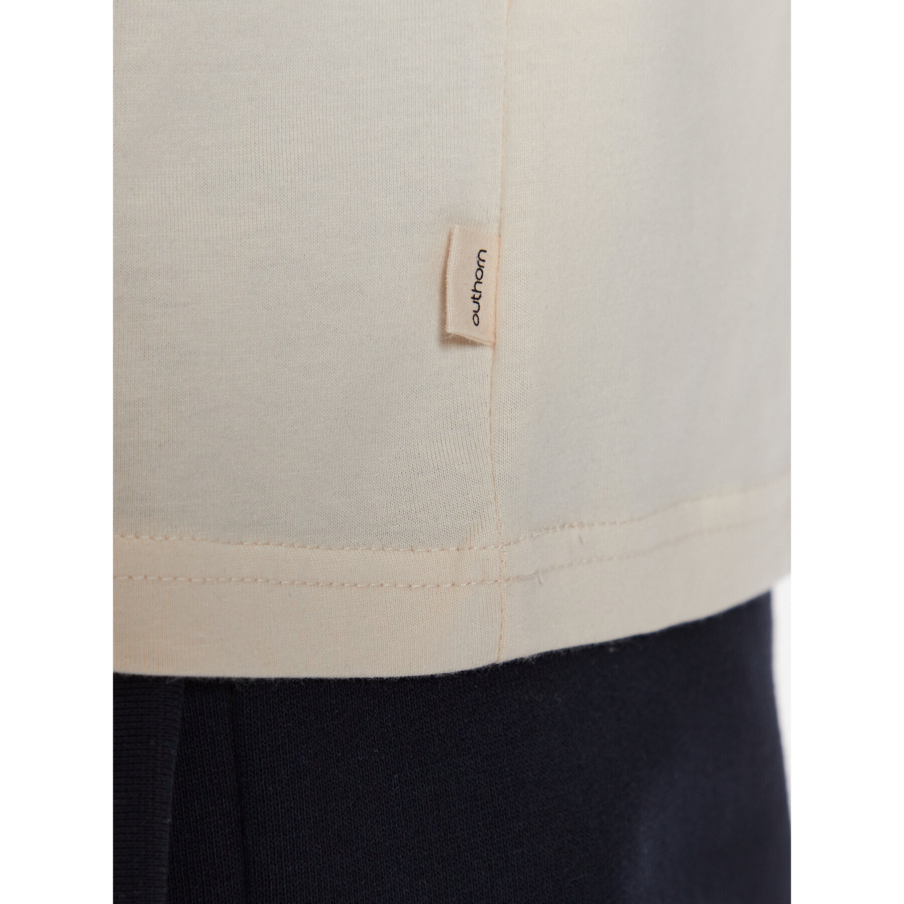 Outhorn Тишърт TTSHM457 Екрю Regular Fit - Pepit.bg