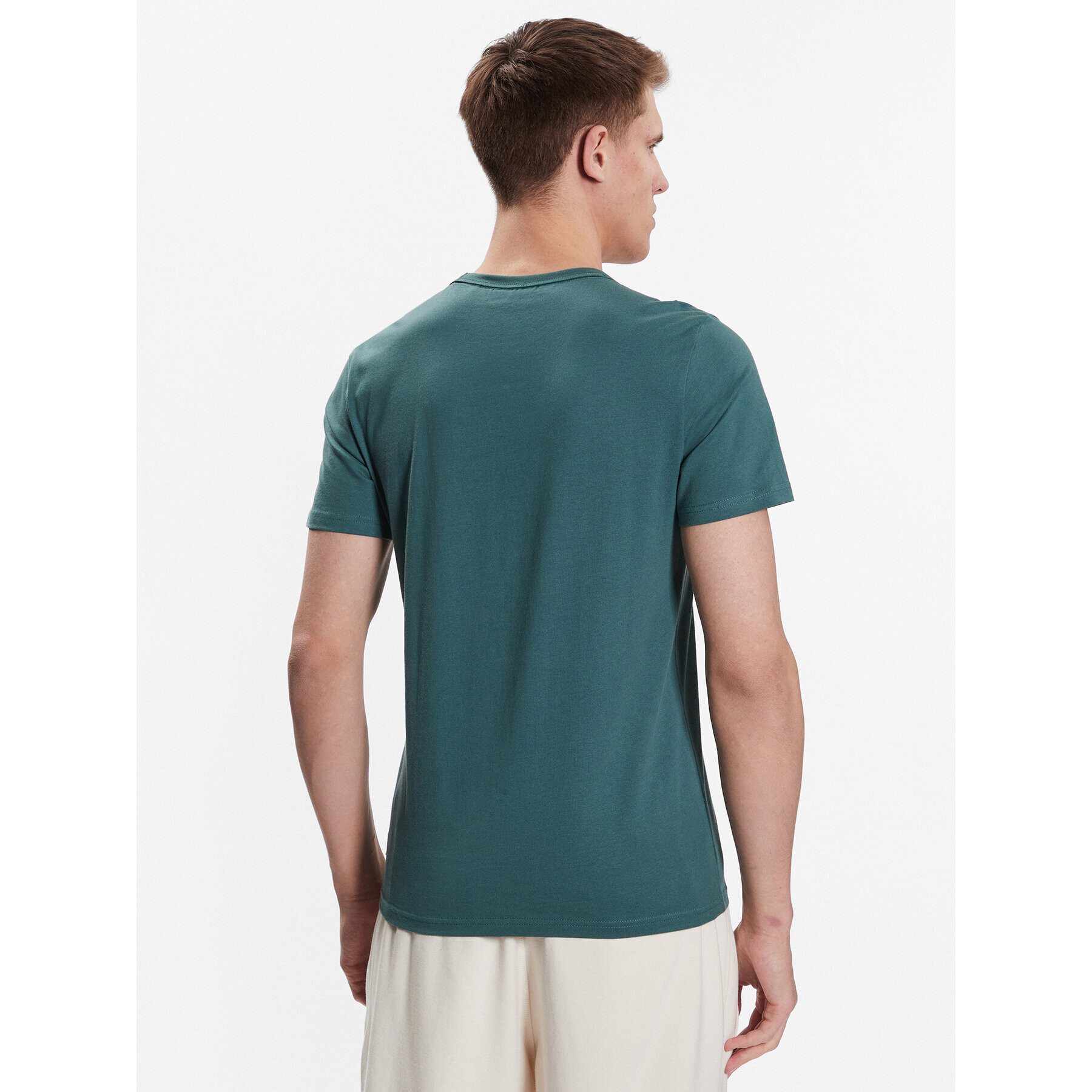 Outhorn Тишърт TTSHM457 Зелен Regular Fit - Pepit.bg