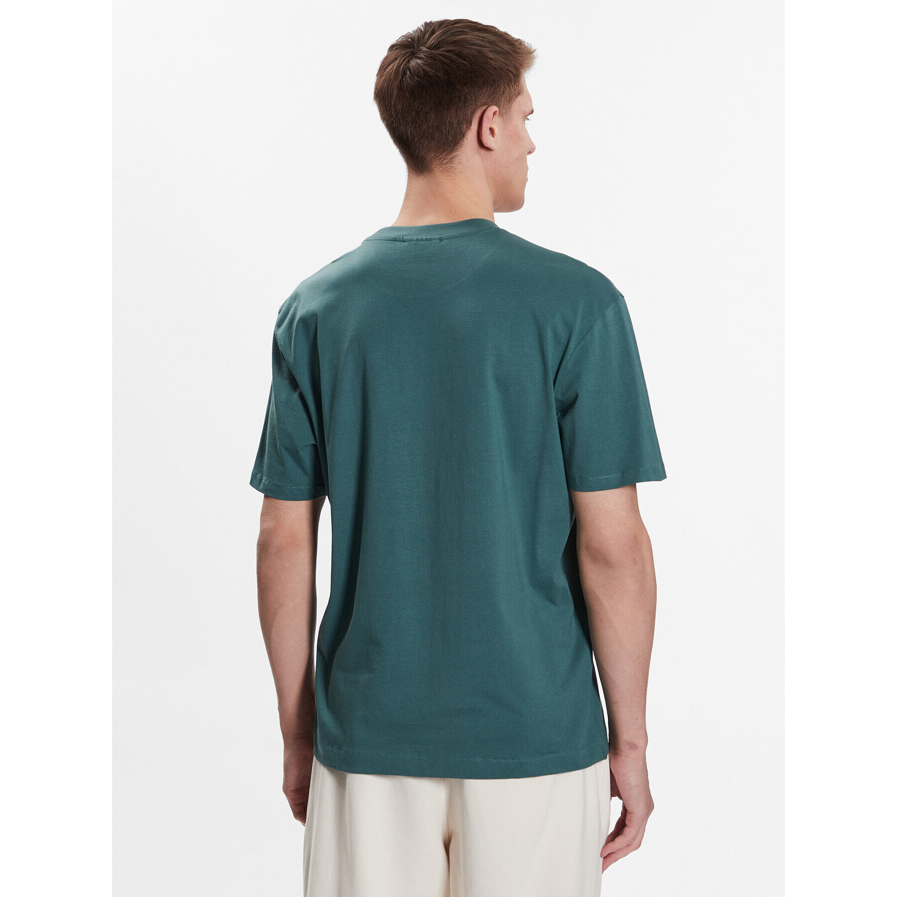 Outhorn Тишърт TTSHM461 Зелен Regular Fit - Pepit.bg
