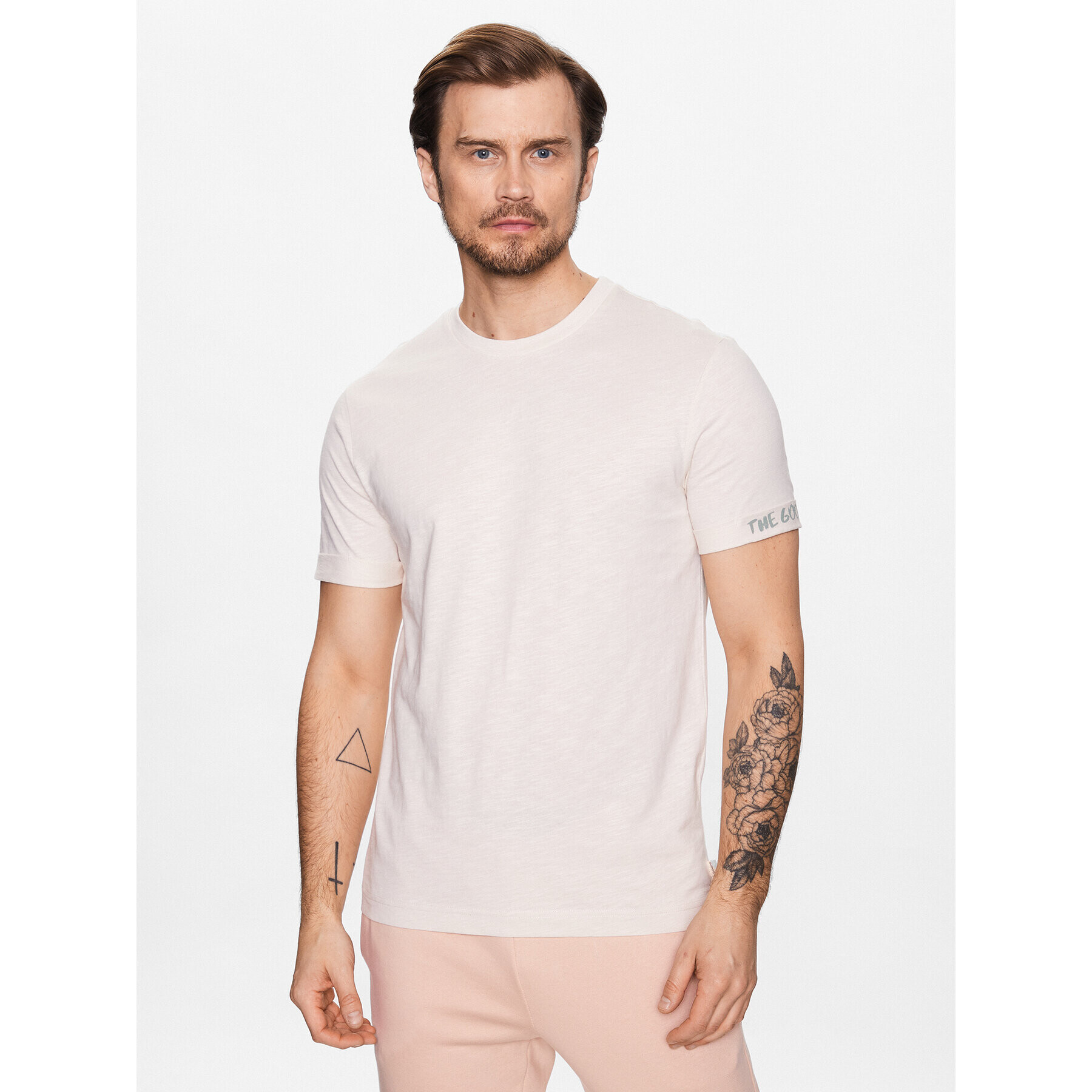 Outhorn Тишърт TTSHM467 Екрю Regular Fit - Pepit.bg