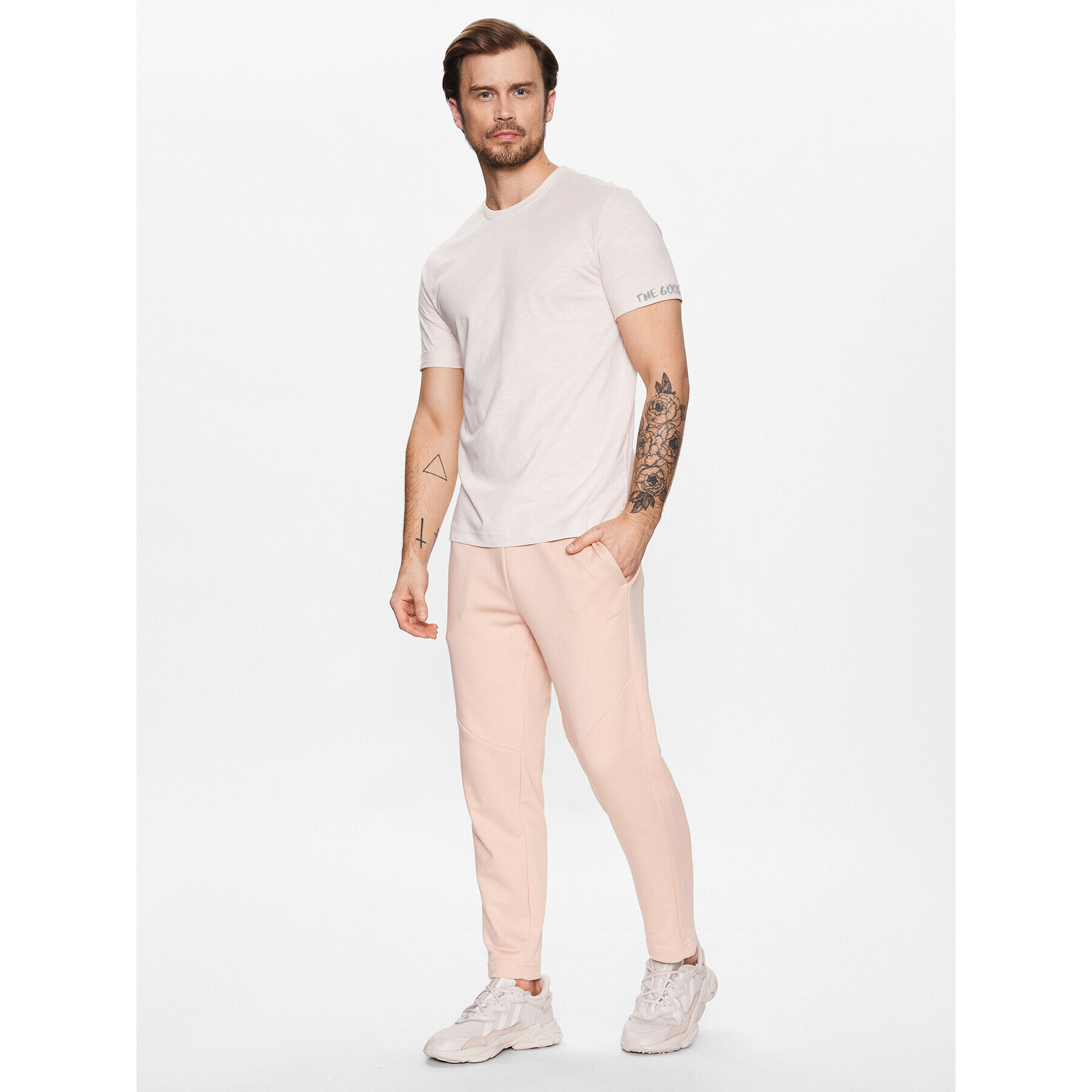 Outhorn Тишърт TTSHM467 Екрю Regular Fit - Pepit.bg