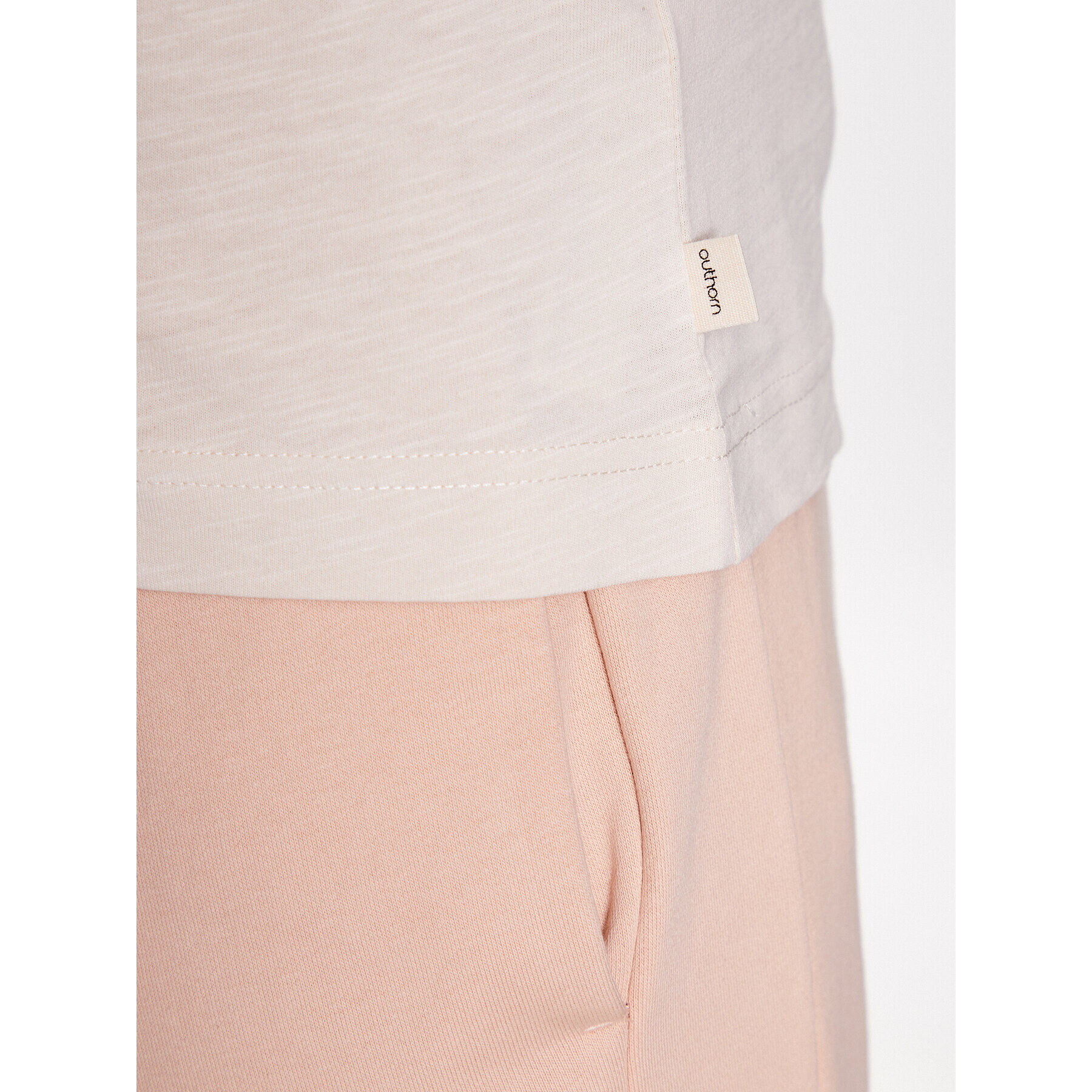 Outhorn Тишърт TTSHM467 Екрю Regular Fit - Pepit.bg