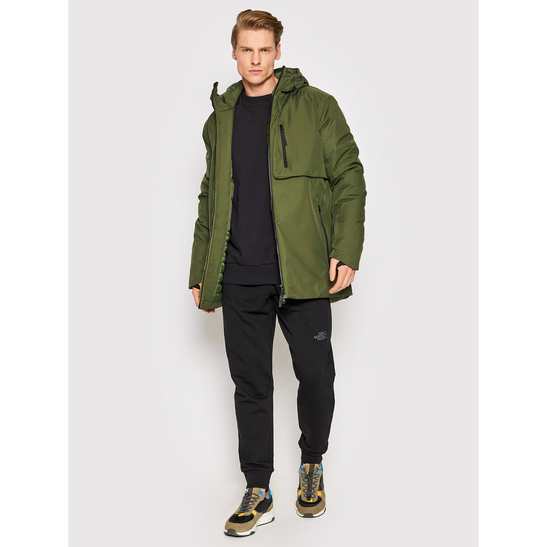 Outhorn Зимно яке KUMN602 Зелен Regular Fit - Pepit.bg