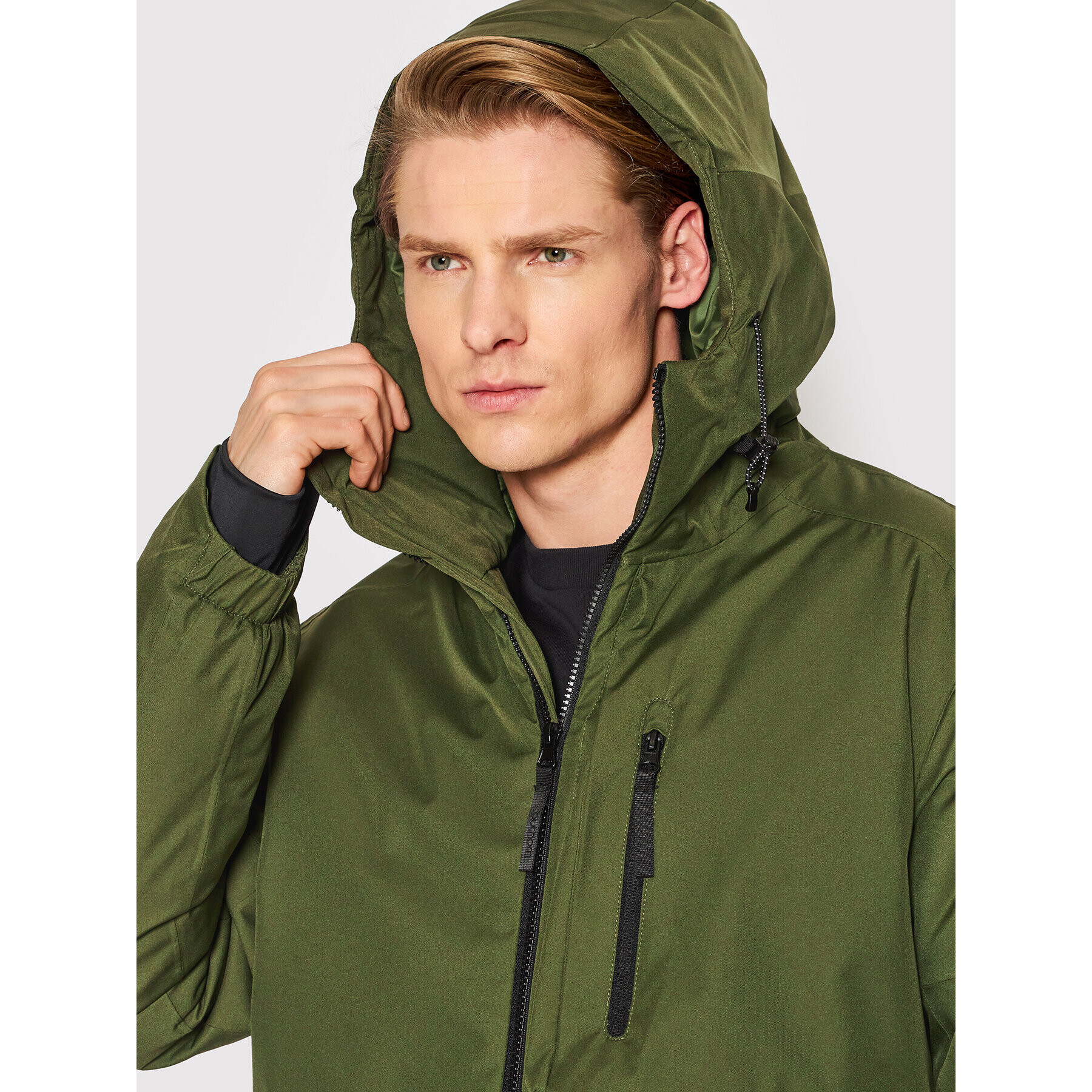 Outhorn Зимно яке KUMN602 Зелен Regular Fit - Pepit.bg