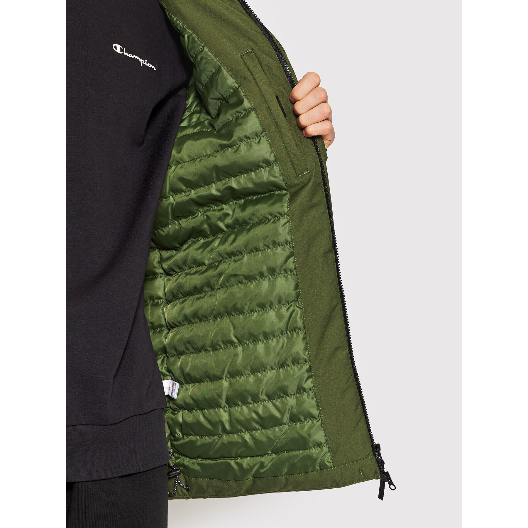 Outhorn Зимно яке KUMN602 Зелен Regular Fit - Pepit.bg