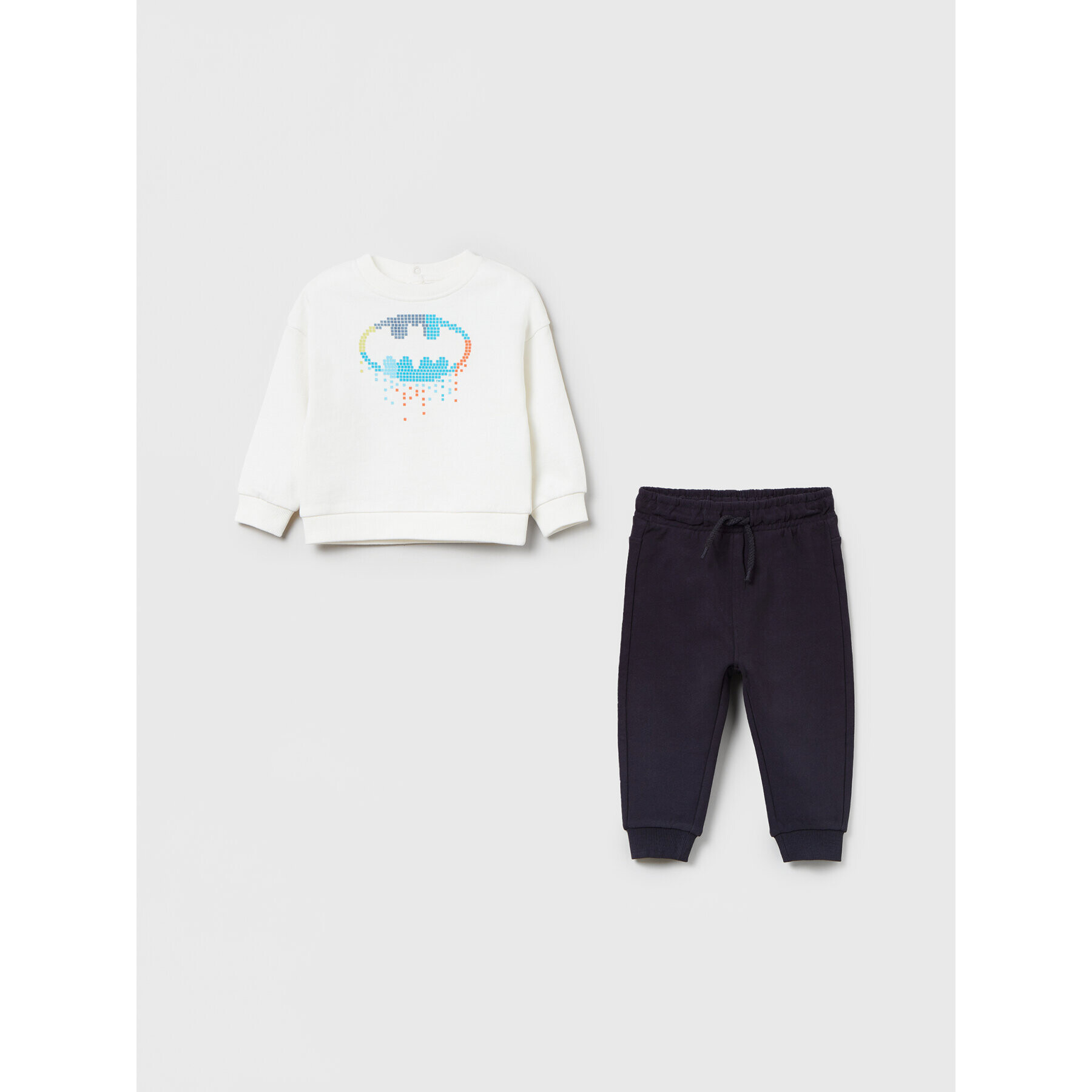 OVS Анцуг BATMAN 1598252 Бял Regular Fit - Pepit.bg