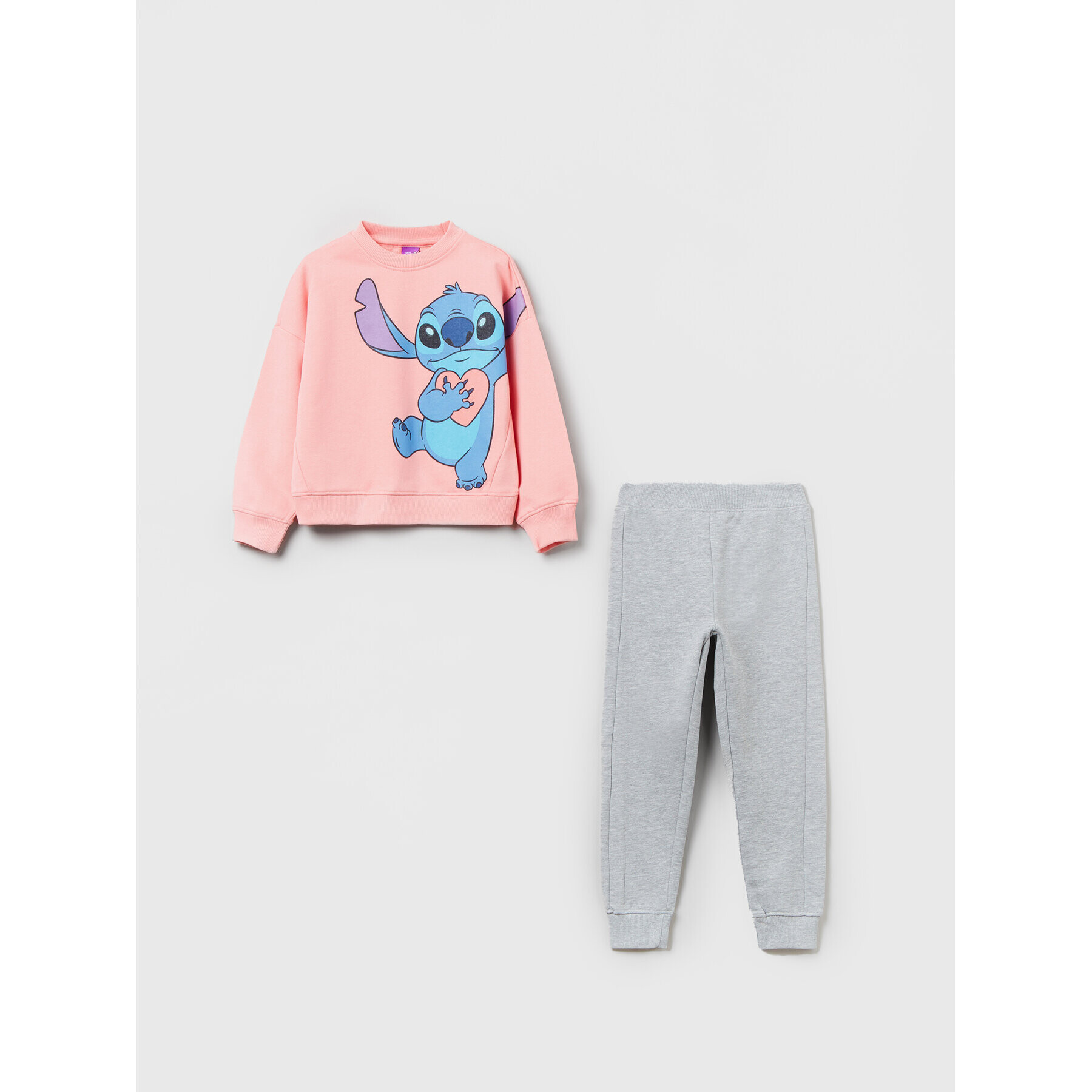 OVS Анцуг STITCH 1600500 Розов Regular Fit - Pepit.bg