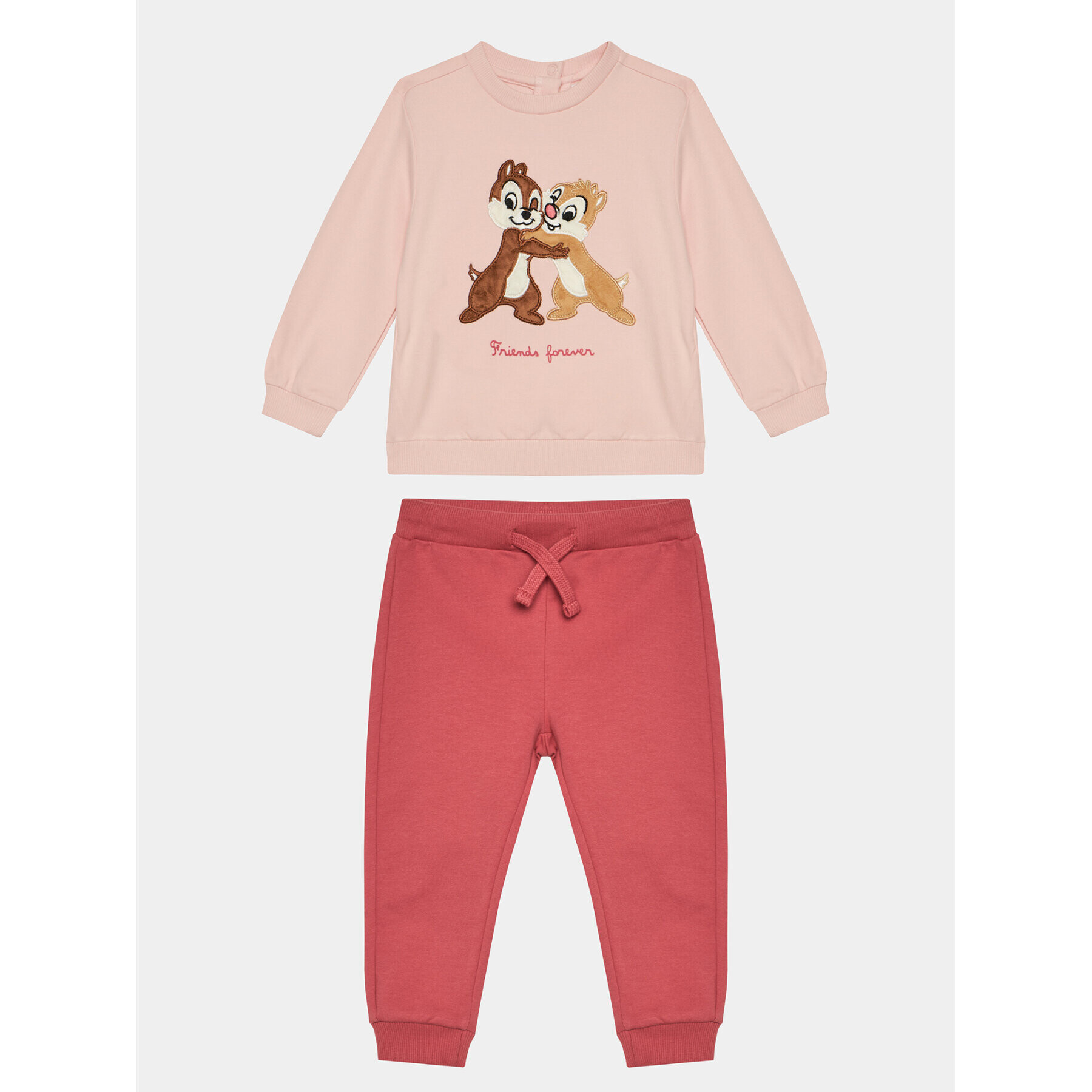 OVS Анцуг 1899684 Розов Regular Fit - Pepit.bg