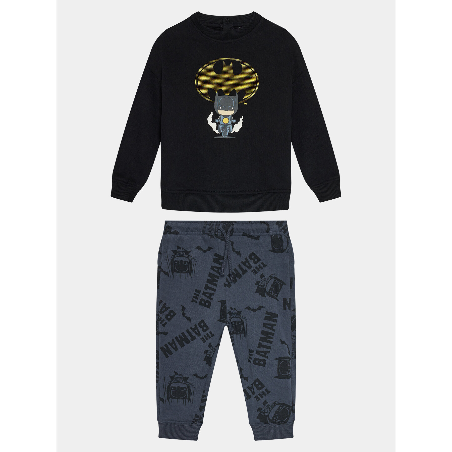 OVS Анцуг BATMAN 1898144 Черен Regular Fit - Pepit.bg