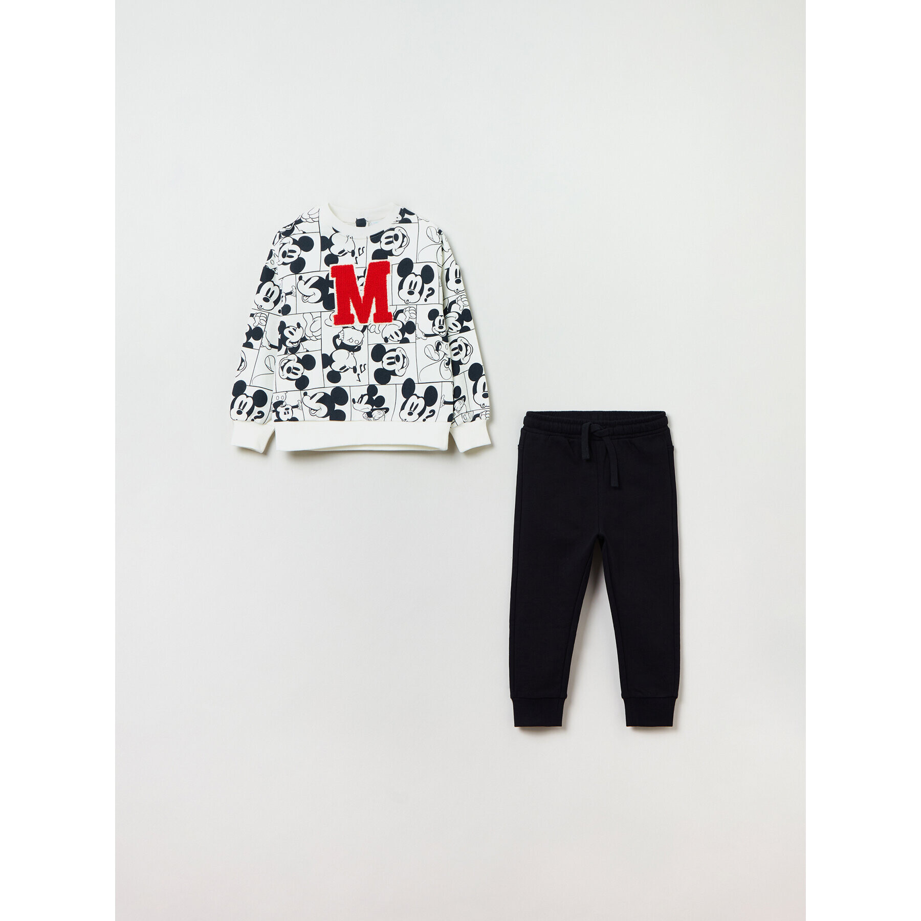 OVS Анцуг MICKEY 1822278 Екрю Regular Fit - Pepit.bg