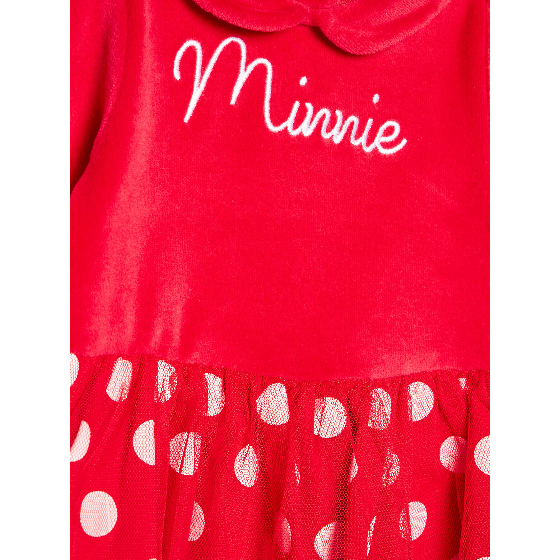 OVS Бебешки гащеризон със стъпала DISNEY 1619350 Червен Regular Fit - Pepit.bg