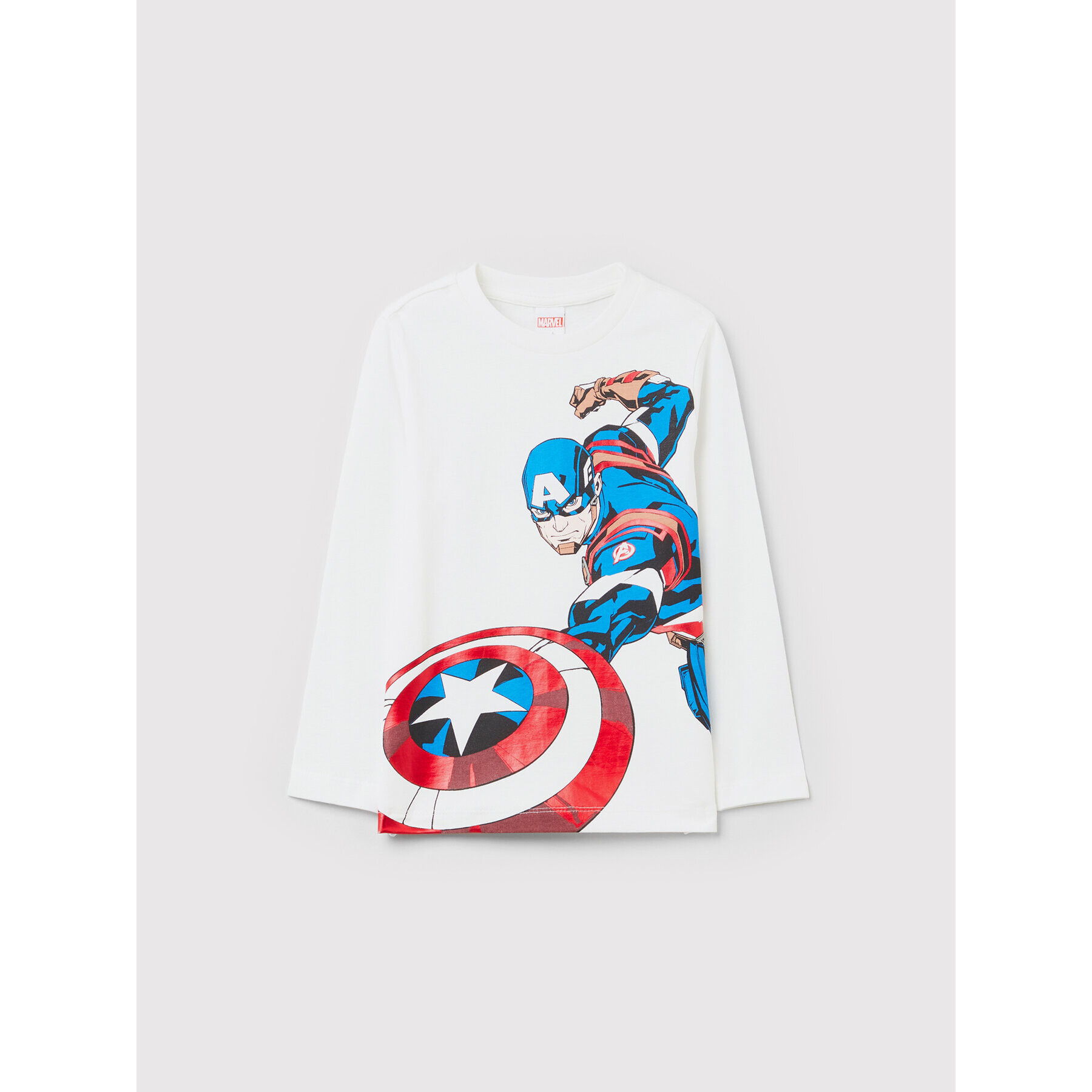 OVS Блуза MARVEL 1435049 Бял Regular Fit - Pepit.bg