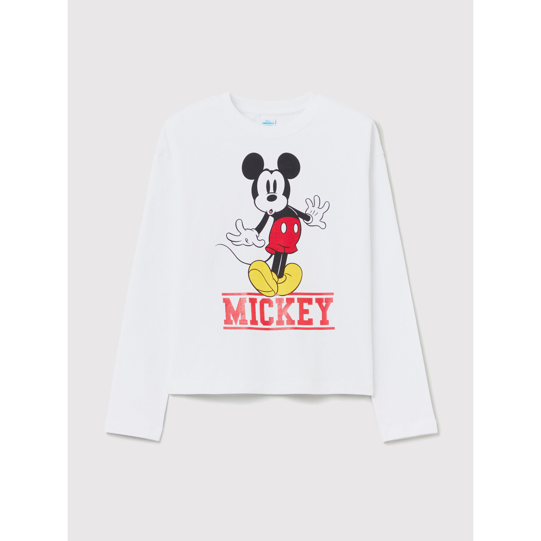 OVS Блуза MICKEY & FRIENDS 1433596 Бял Regular Fit - Pepit.bg