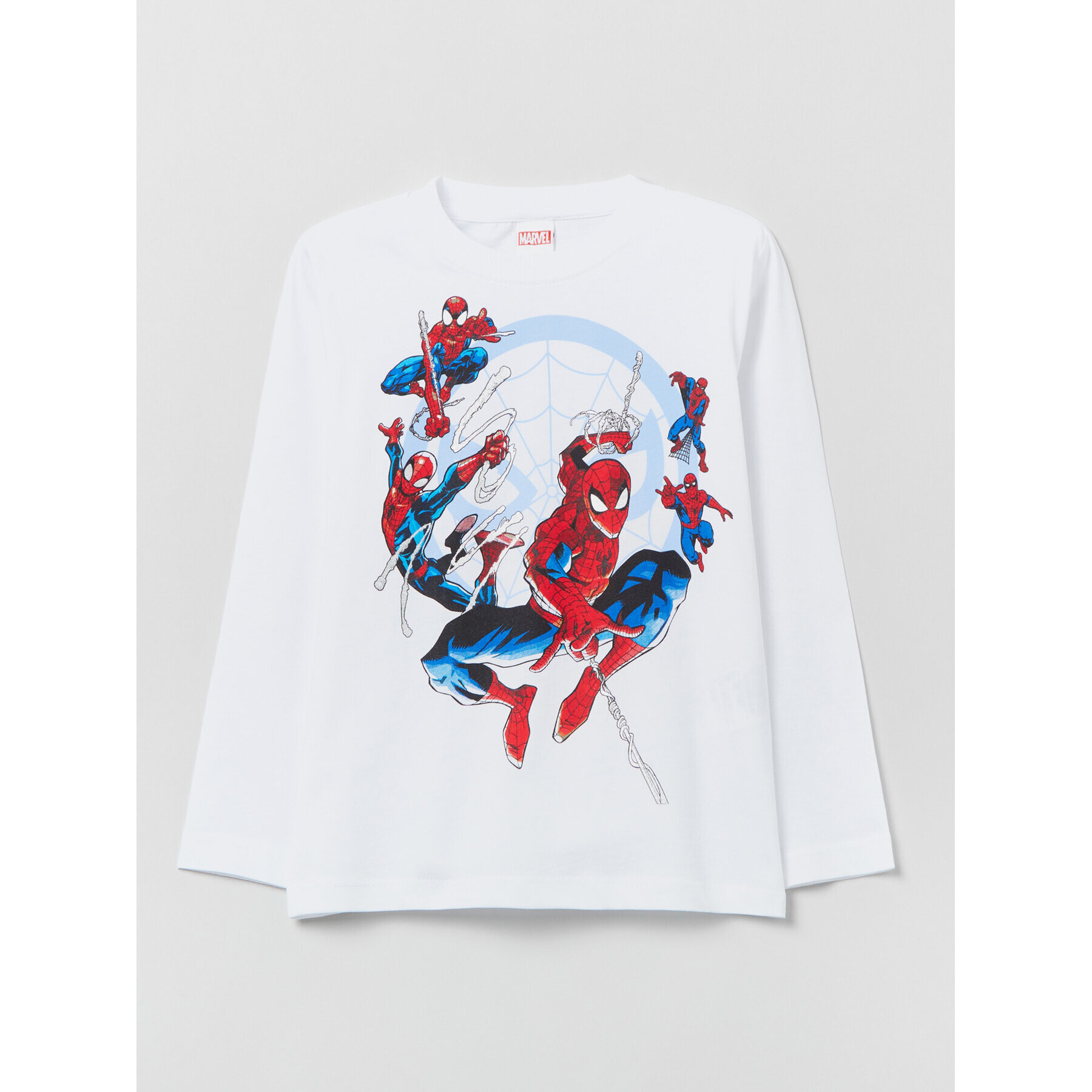 OVS Блуза SPIDER-MAN 1816144 Бял Regular Fit - Pepit.bg