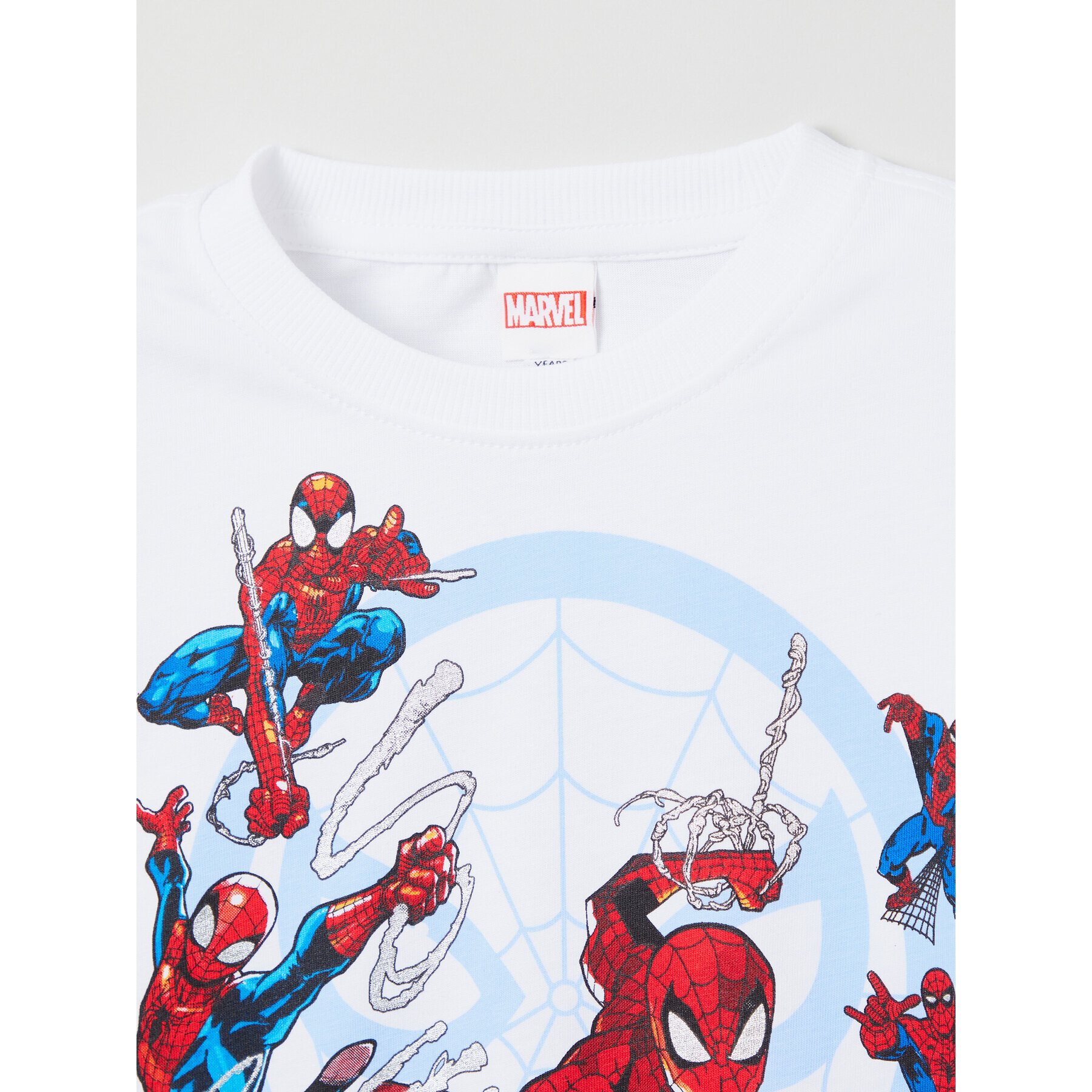 OVS Блуза SPIDER-MAN 1816144 Бял Regular Fit - Pepit.bg