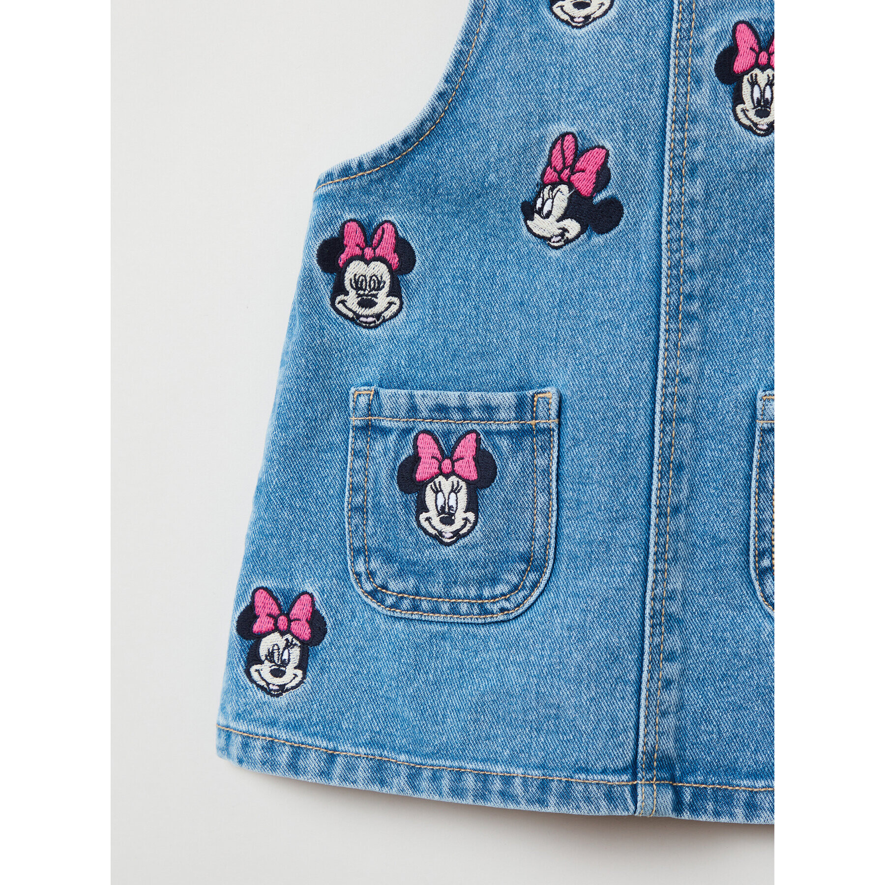 OVS Дънкова рокля MINNIE 1827373 Син Regular Fit - Pepit.bg