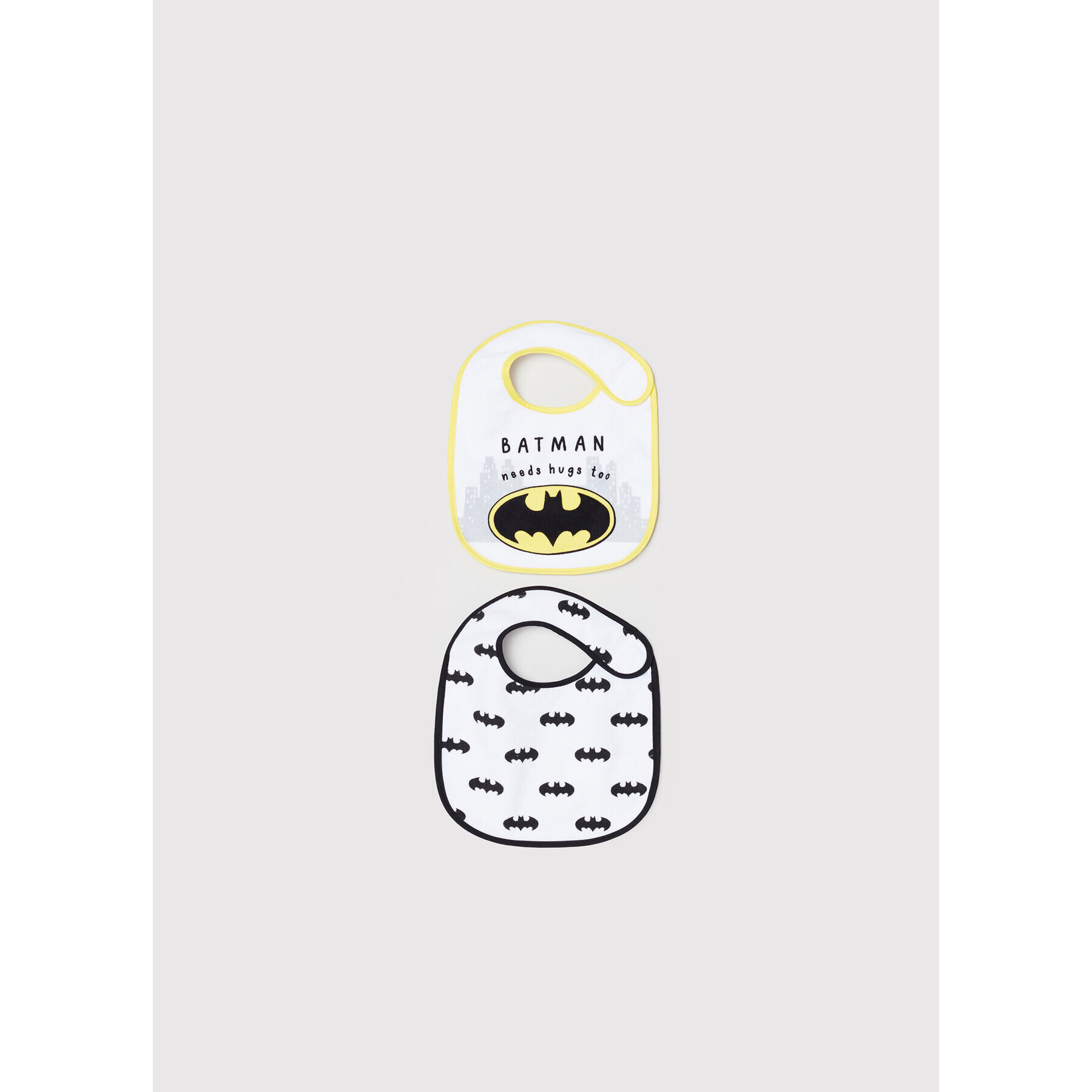 OVS Комлпект от 2 лигавника BATMAN 1445842 Бял - Pepit.bg