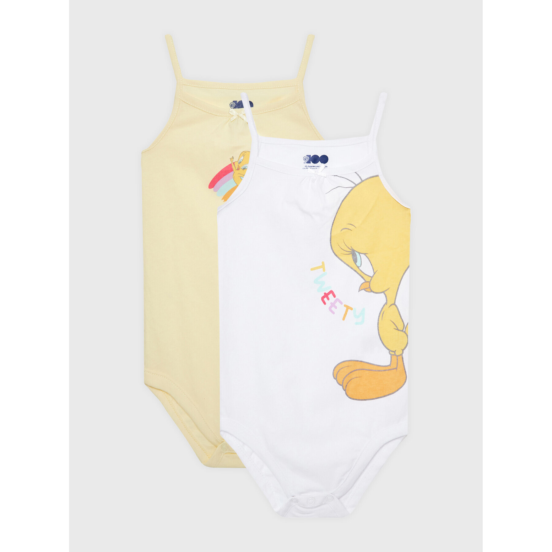 OVS Комплект 2 чифта боди 1759294 Жълт Regular Fit - Pepit.bg