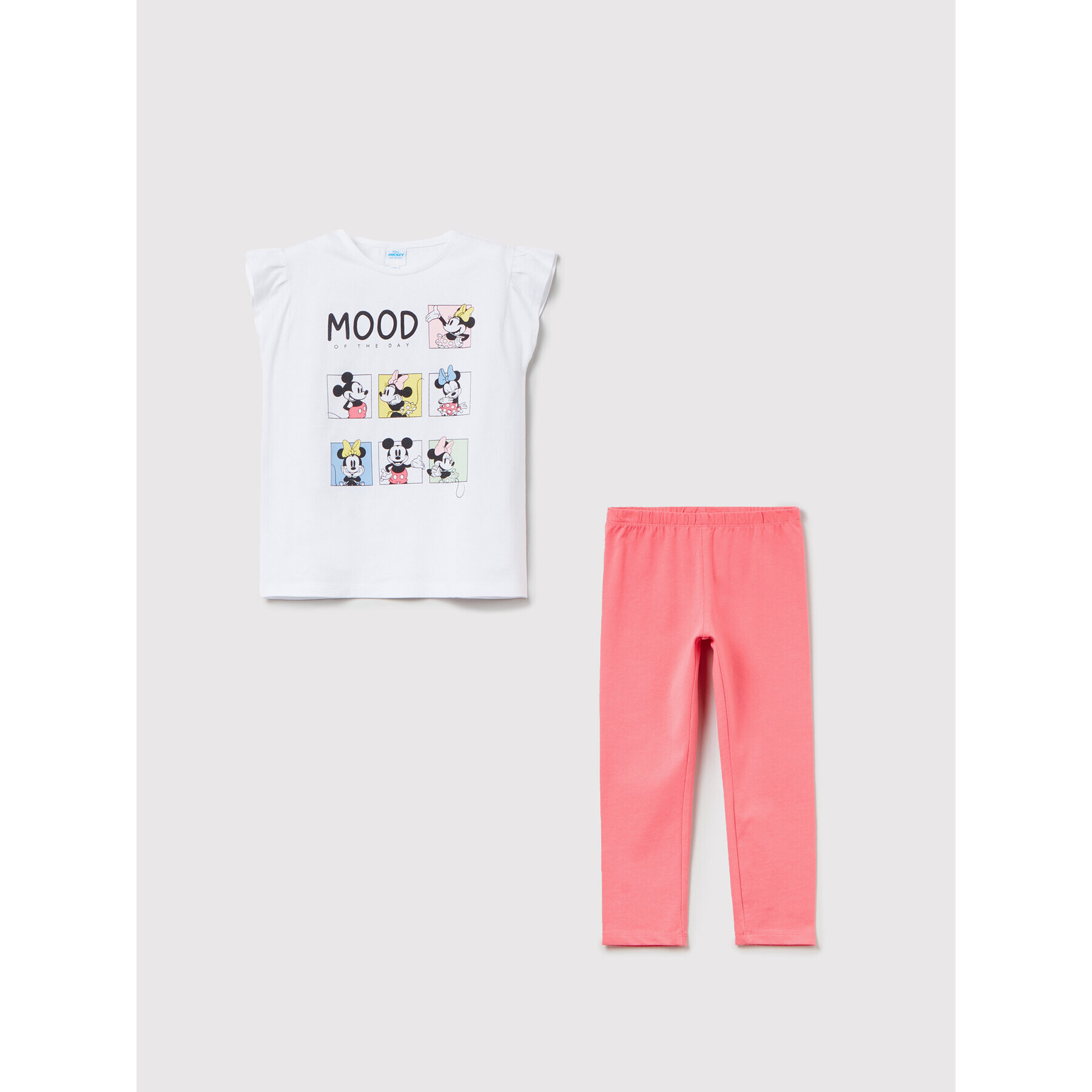 OVS Комплект блуза и клин 1489124 Бял Regular Fit - Pepit.bg
