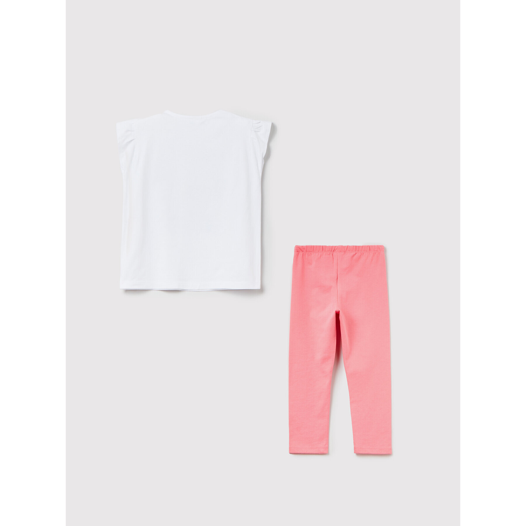 OVS Комплект блуза и клин 1489124 Бял Regular Fit - Pepit.bg
