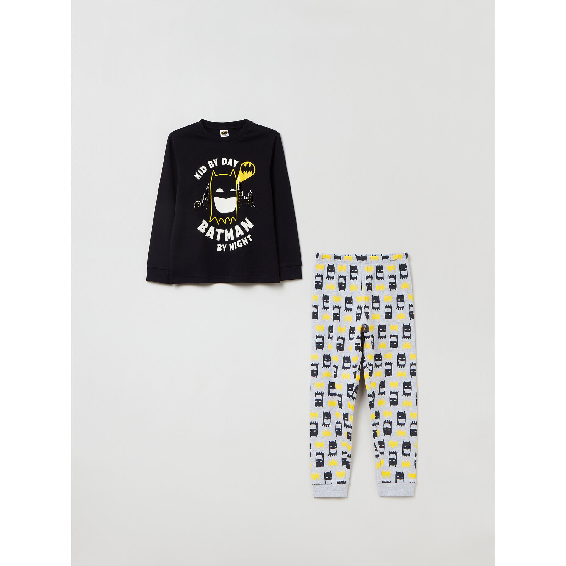 OVS Пижама BATMAN 1907075 Черен Regular Fit - Pepit.bg