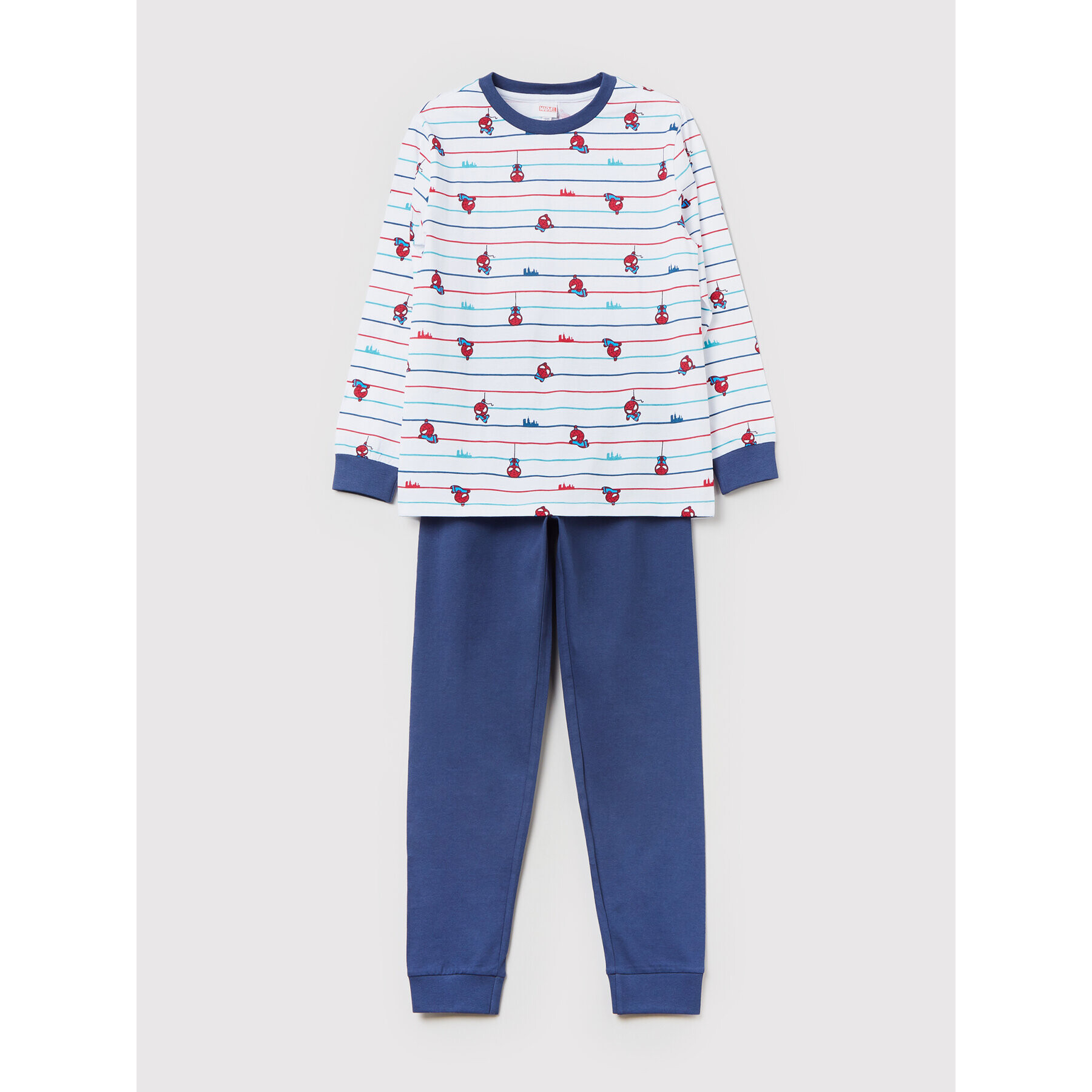 OVS Пижама MARVEL 1443731 Бял Regular Fit - Pepit.bg