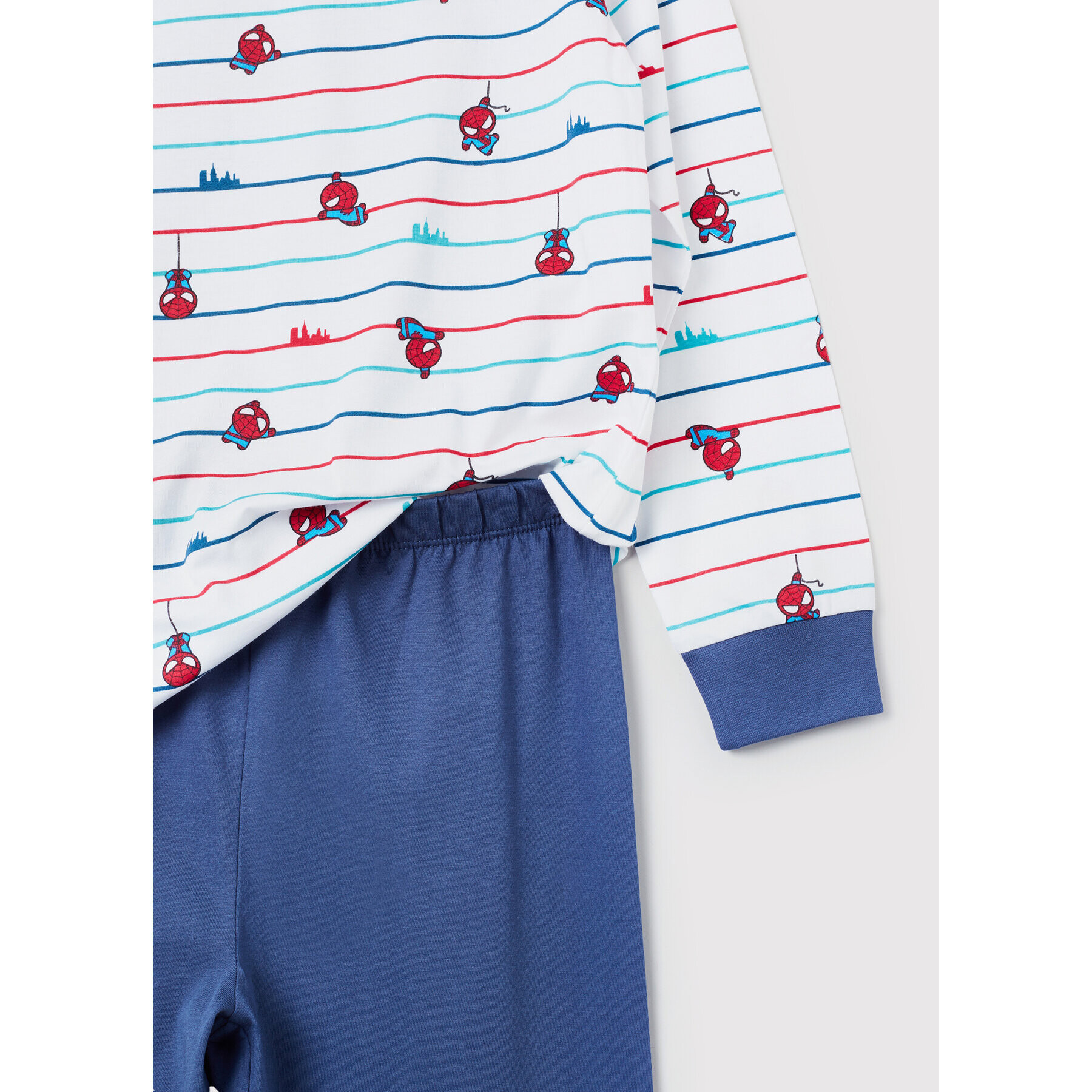 OVS Пижама MARVEL 1443731 Бял Regular Fit - Pepit.bg