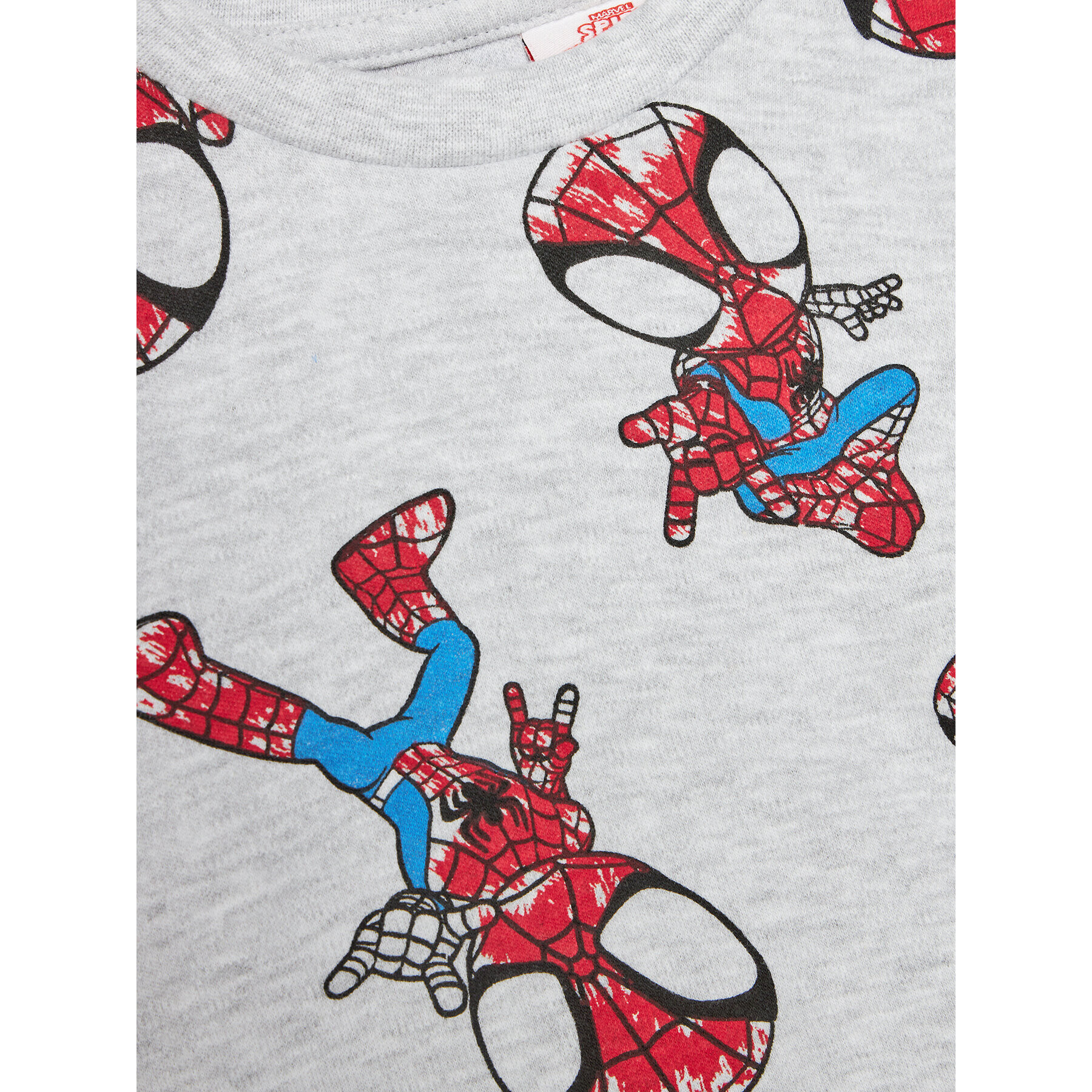 OVS Пижама SPIDER-MAN 1895480 Сив Regular Fit - Pepit.bg