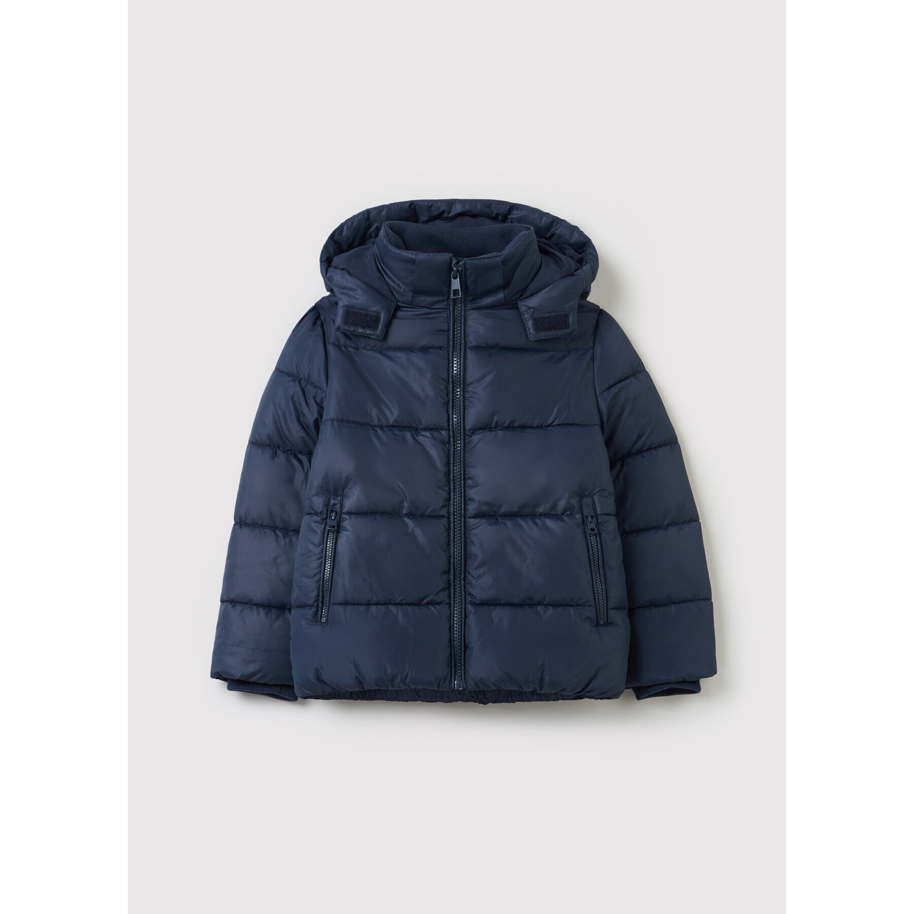 OVS Пухено яке 1323686 Тъмносин Regular Fit - Pepit.bg