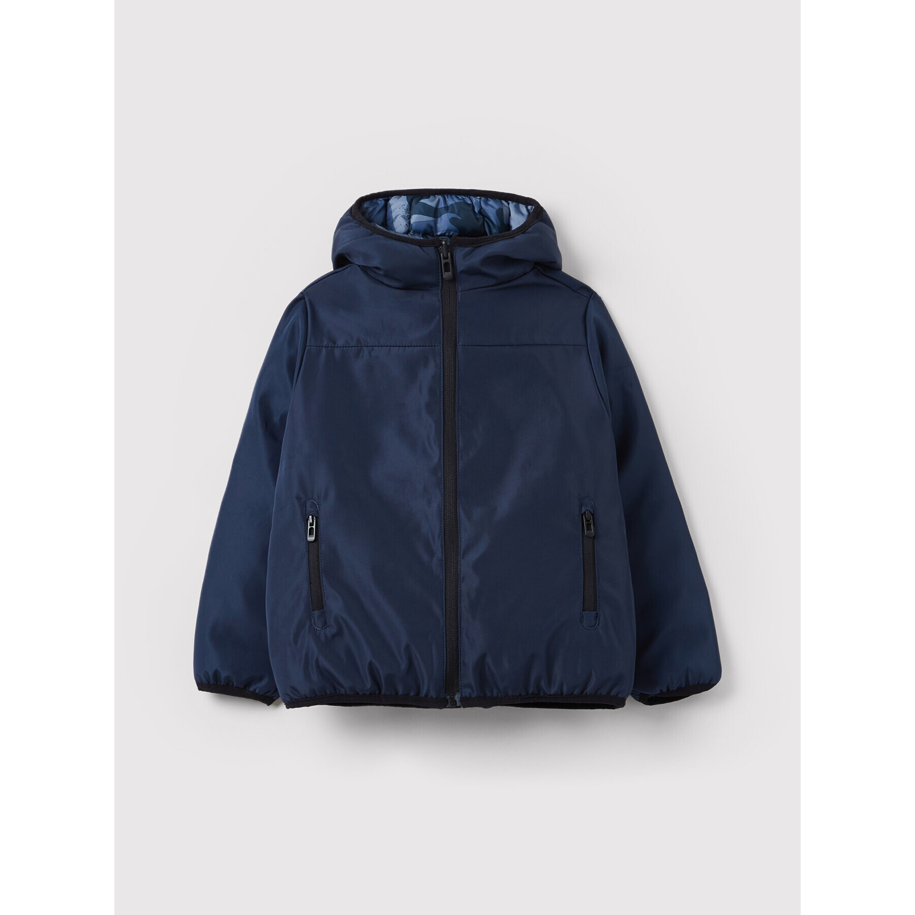 OVS Пухено яке 1323742 Тъмносин Regular Fit - Pepit.bg
