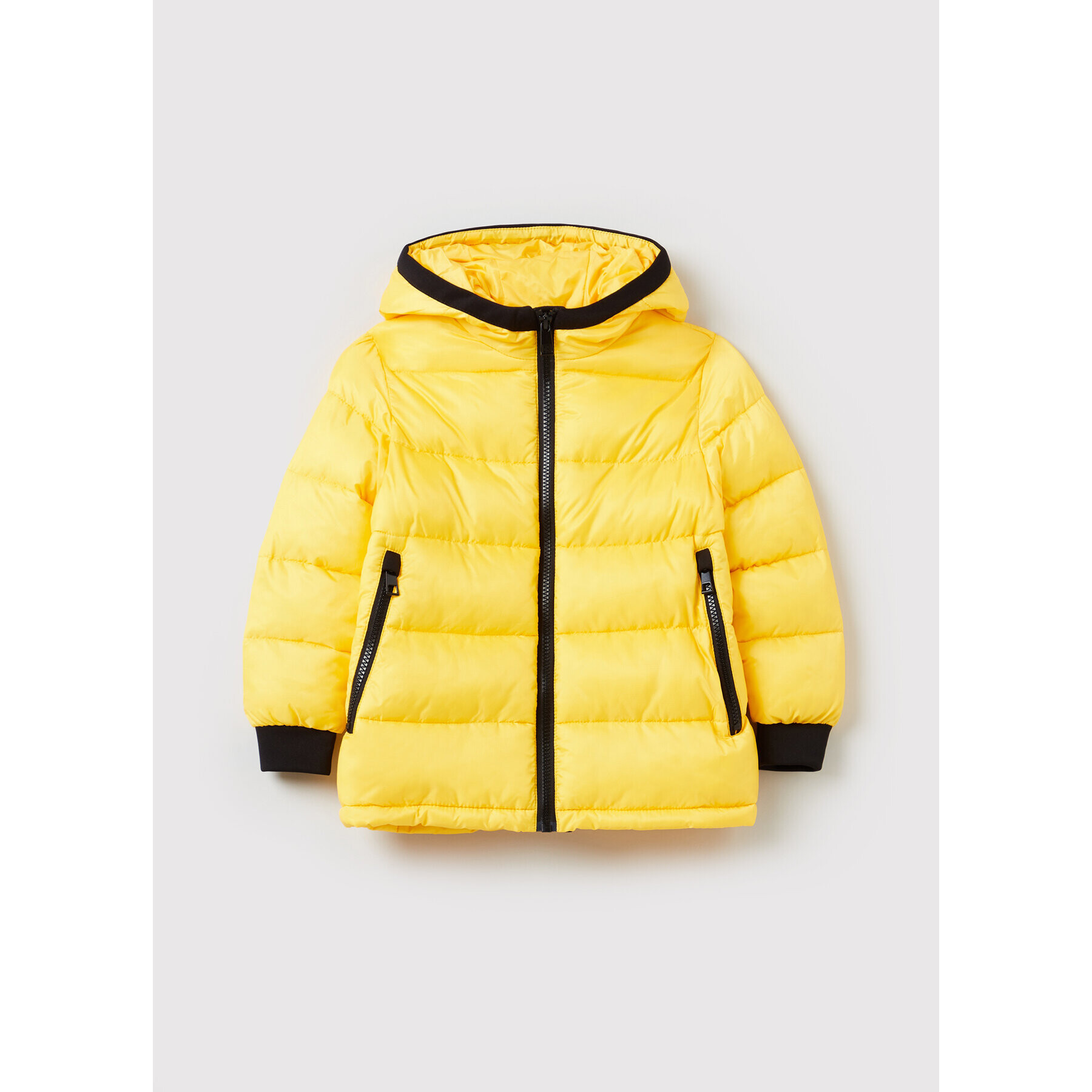 OVS Пухено яке 1329388 Жълт Regular Fit - Pepit.bg