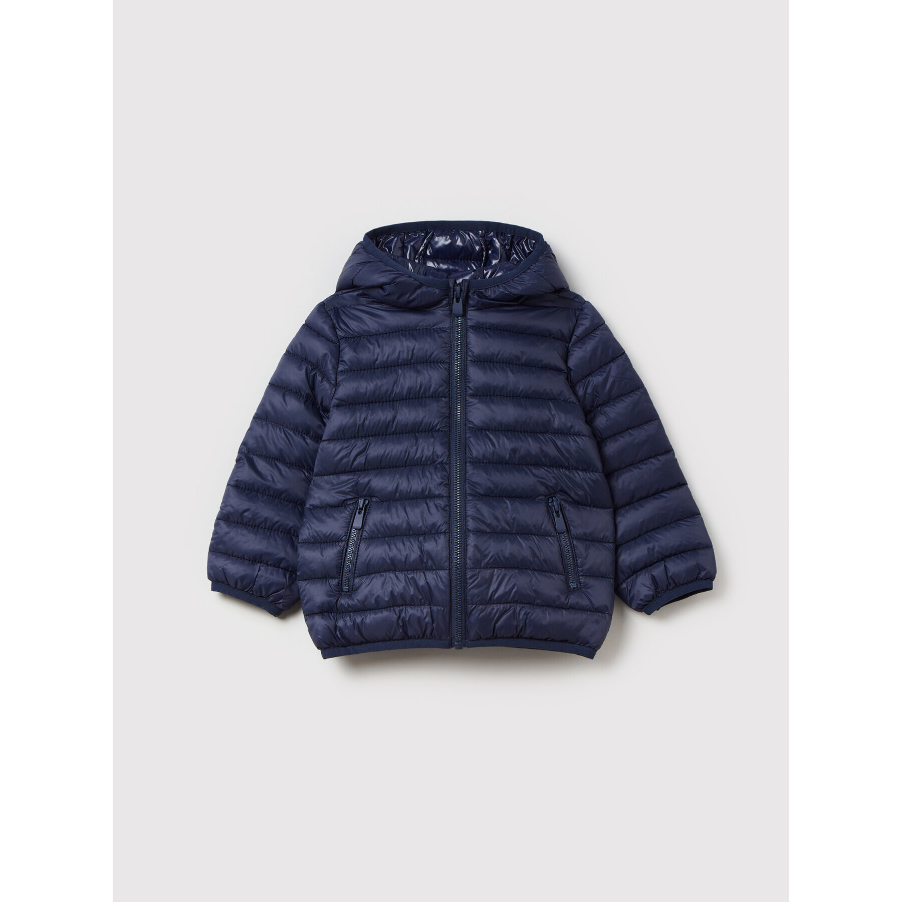 OVS Пухено яке 1398785 Тъмносин Regular Fit - Pepit.bg