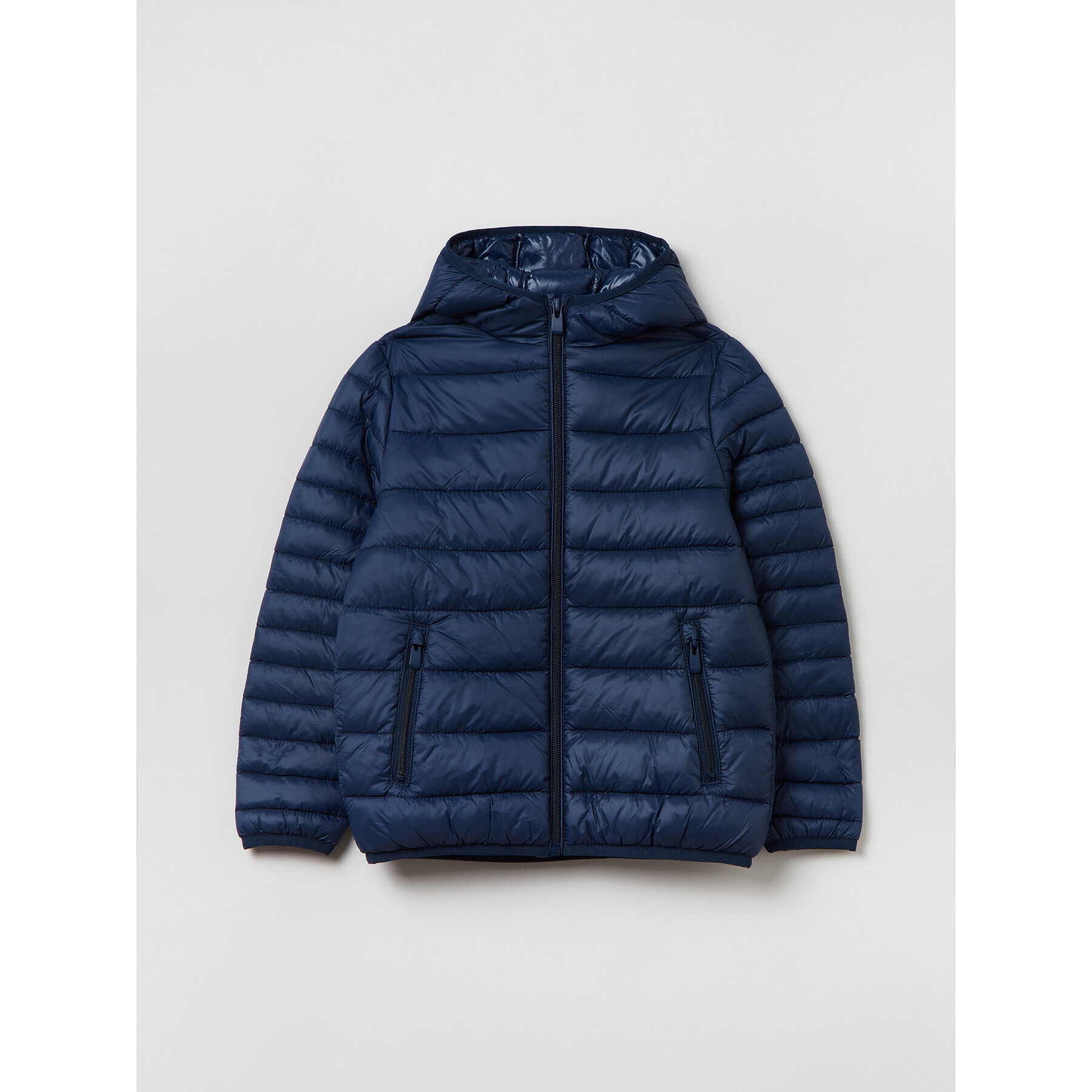 OVS Пухено яке 1579197 Тъмносин Regular Fit - Pepit.bg