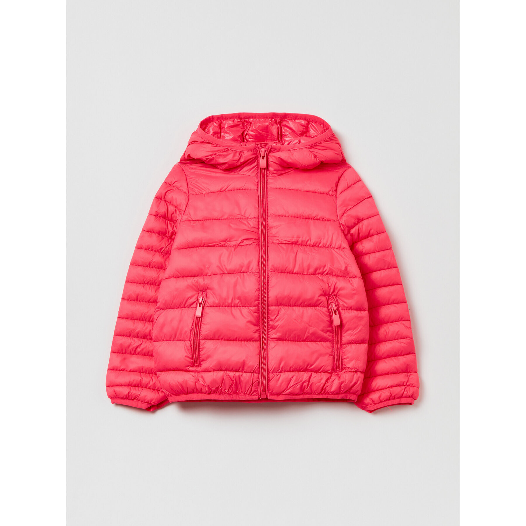 OVS Пухено яке 1579699 Розов Regular Fit - Pepit.bg