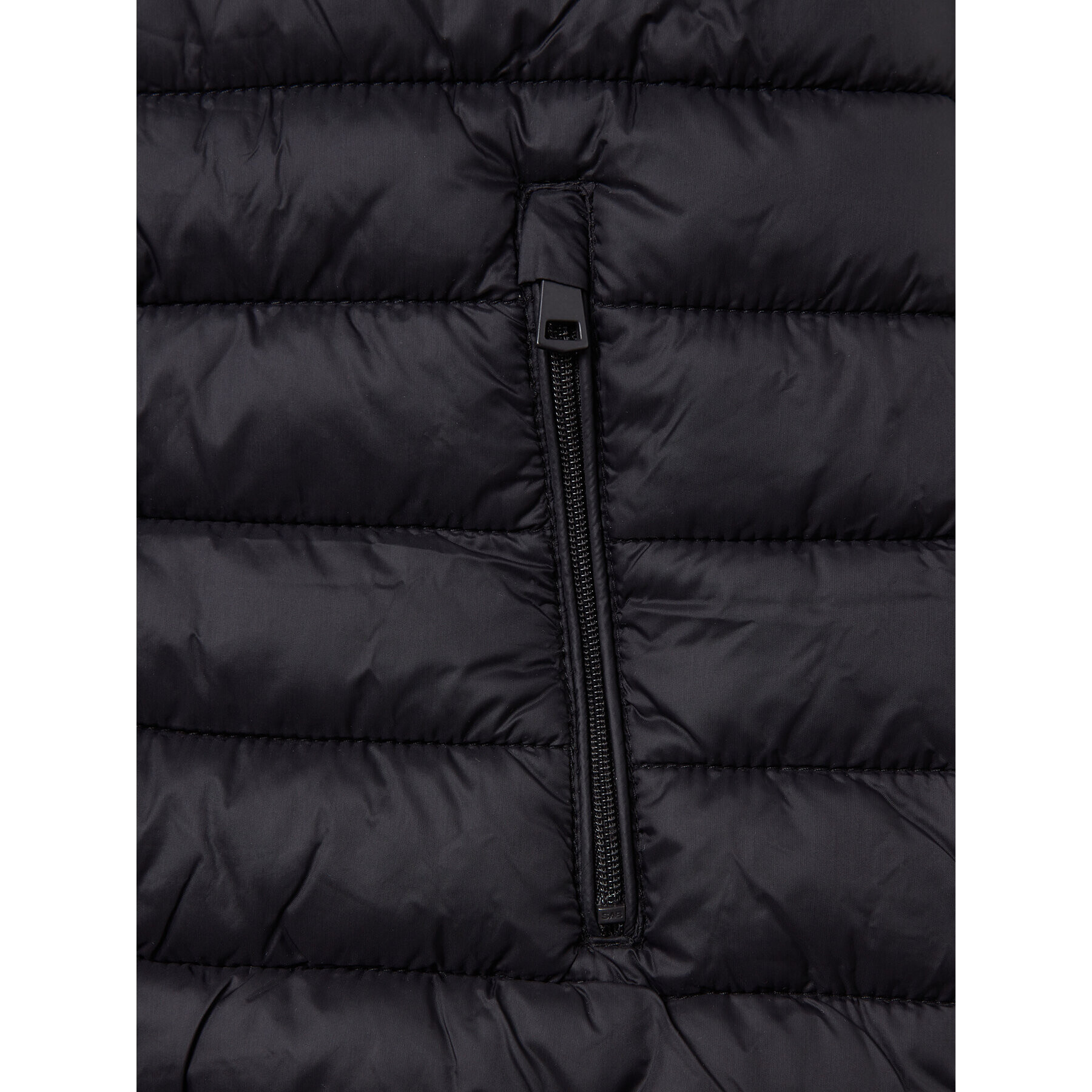 OVS Пухено яке 1783632 Черен Regular Fit - Pepit.bg
