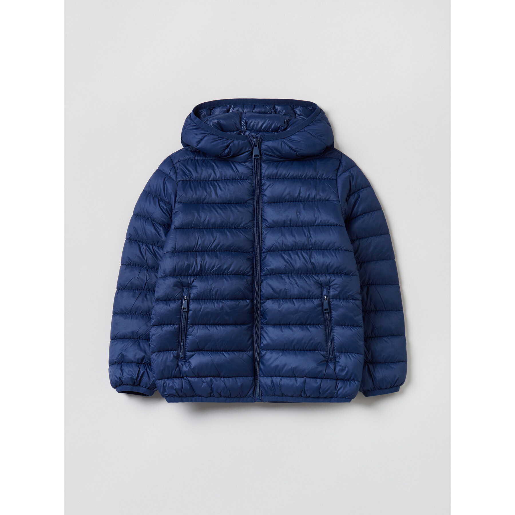 OVS Пухено яке 1784483 Тъмносин Regular Fit - Pepit.bg