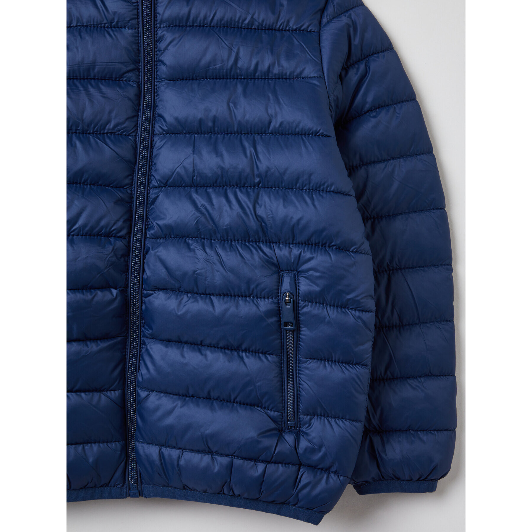 OVS Пухено яке 1784483 Тъмносин Regular Fit - Pepit.bg