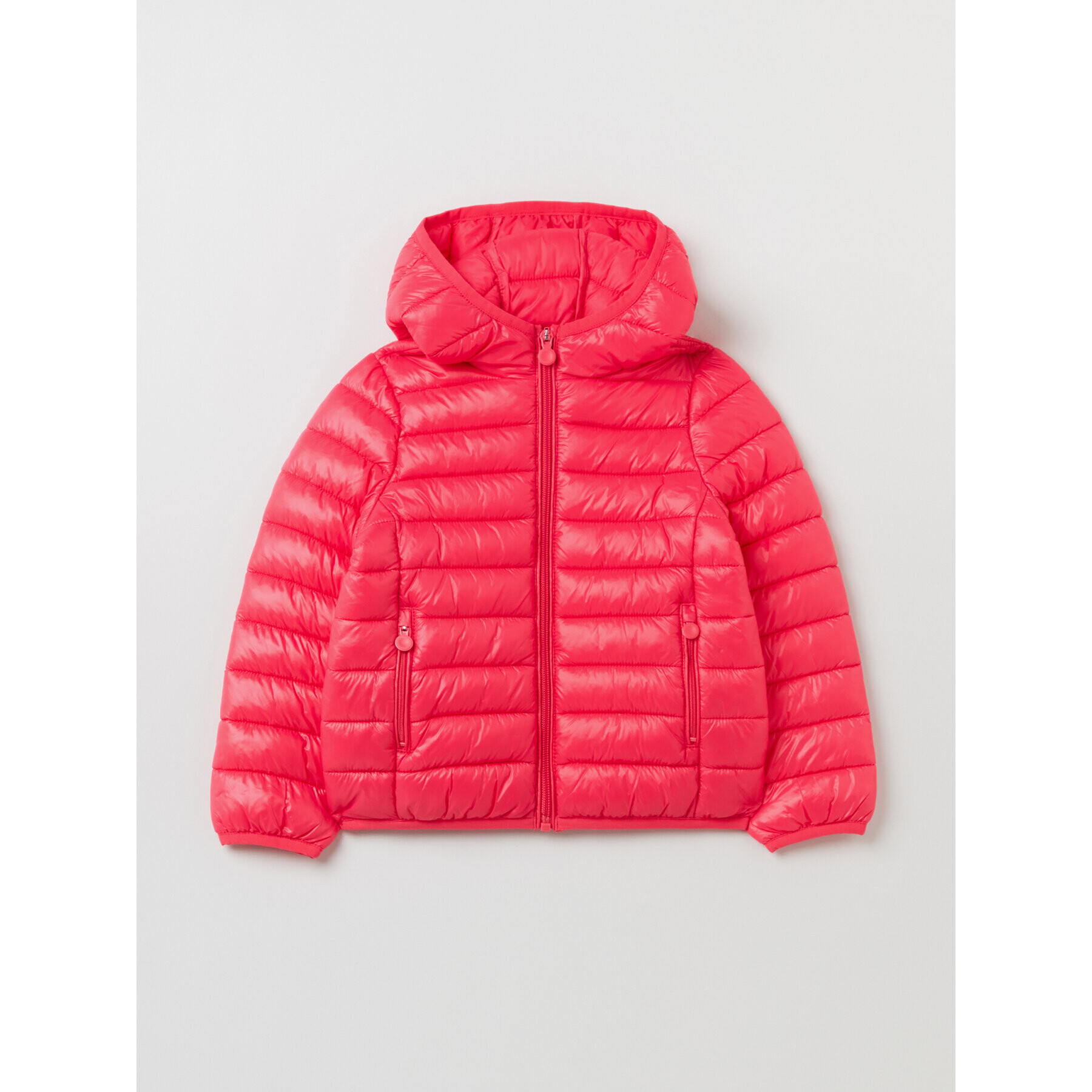 OVS Пухено яке 1784630 Розов Regular Fit - Pepit.bg
