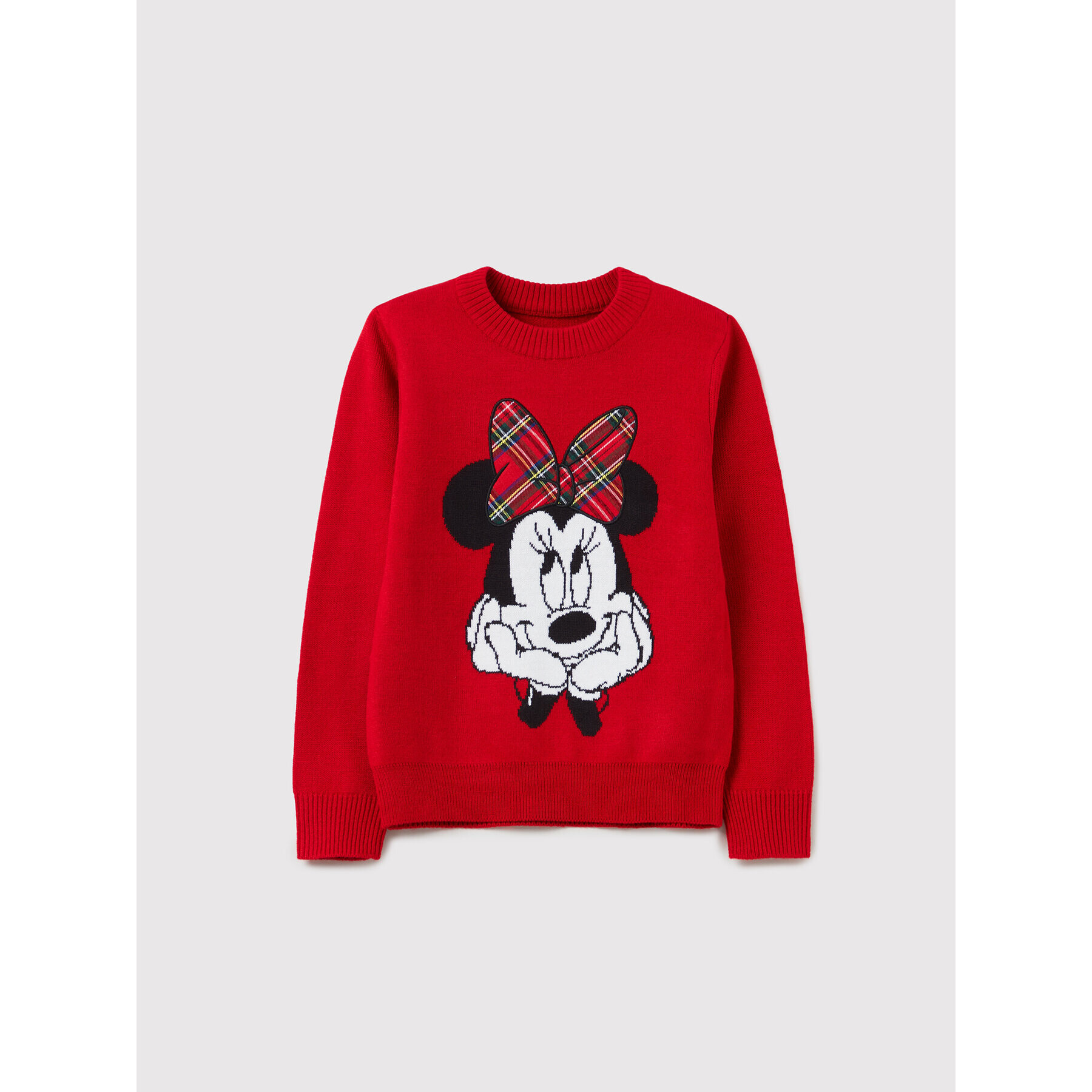 OVS Пуловер MICKEY & FRIENDS 1349419 Червен Regular Fit - Pepit.bg