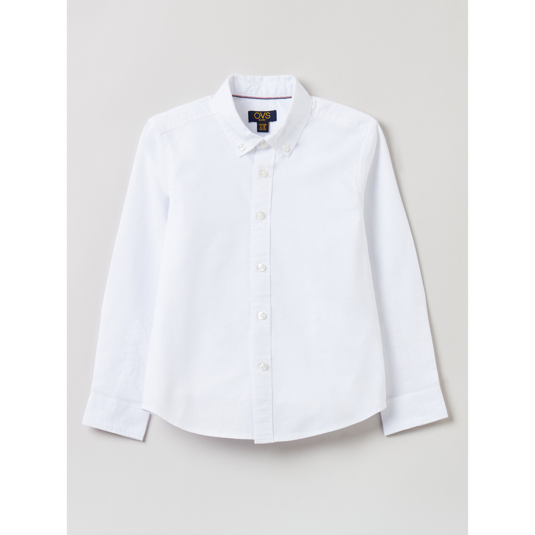 OVS Риза 1825459 Бял Regular Fit - Pepit.bg