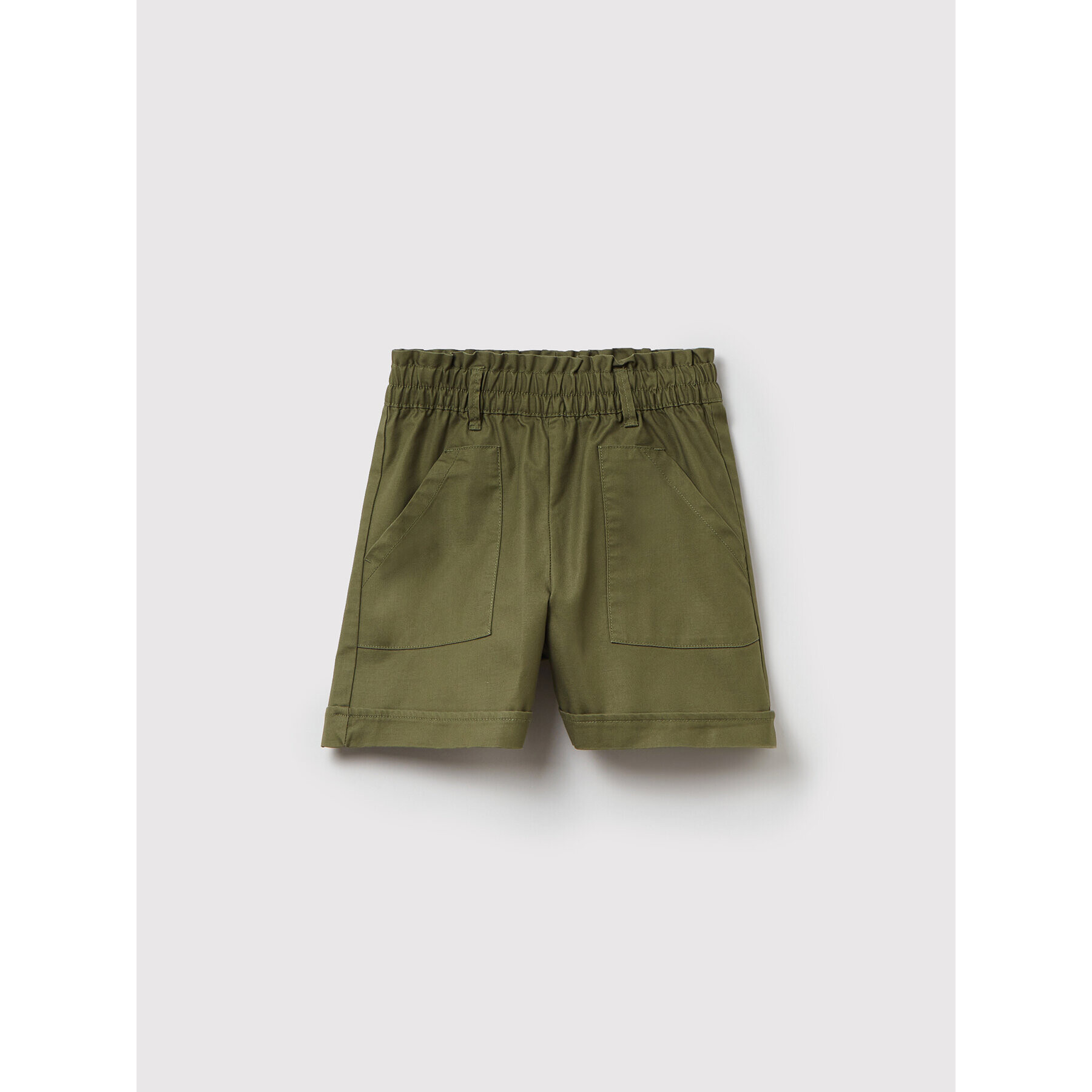OVS Шорти от плат 1488111 Зелен Regular Fit - Pepit.bg