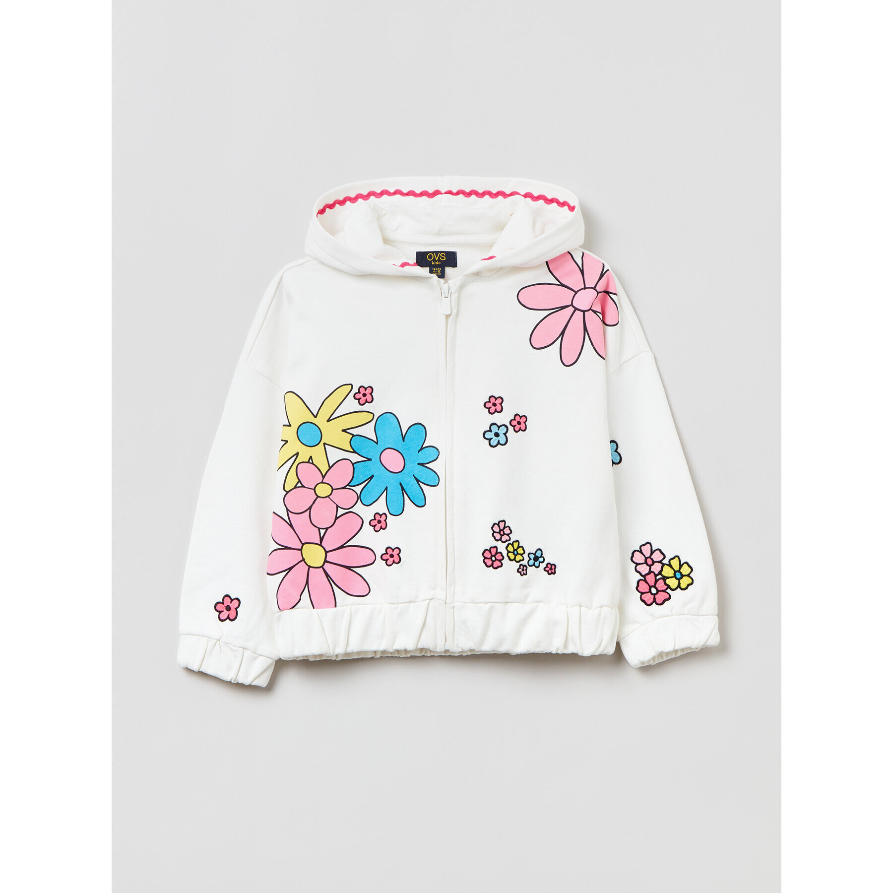OVS Суитшърт 1703583 Бял Regular Fit - Pepit.bg