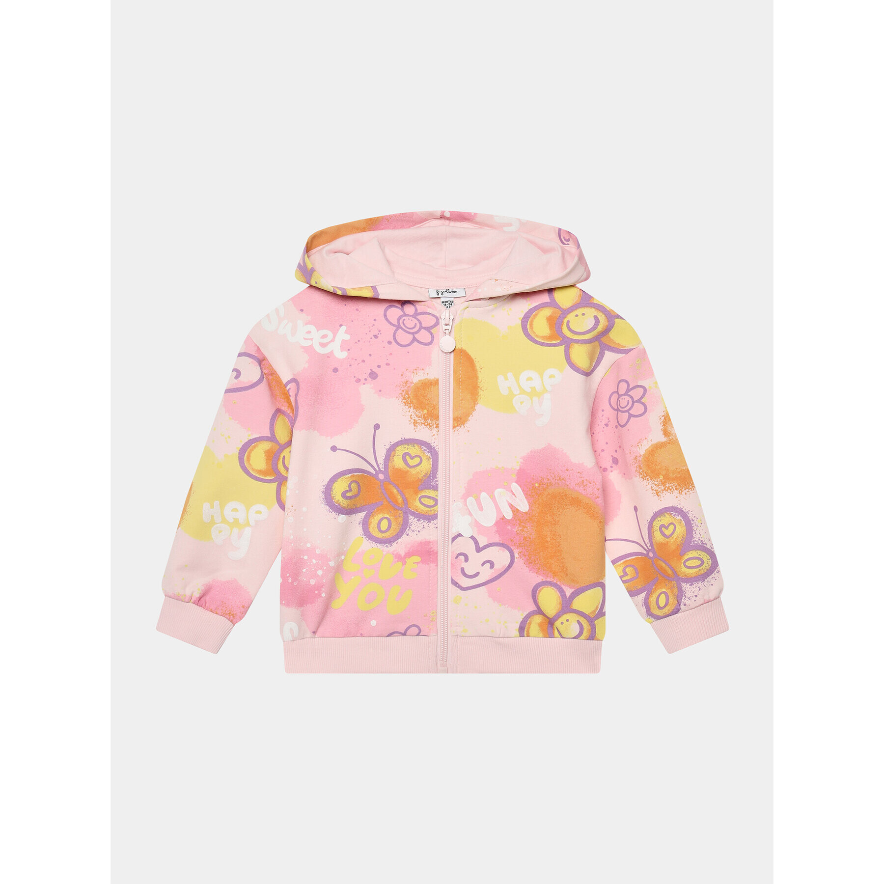 OVS Суитшърт 1827369 Розов Regular Fit - Pepit.bg