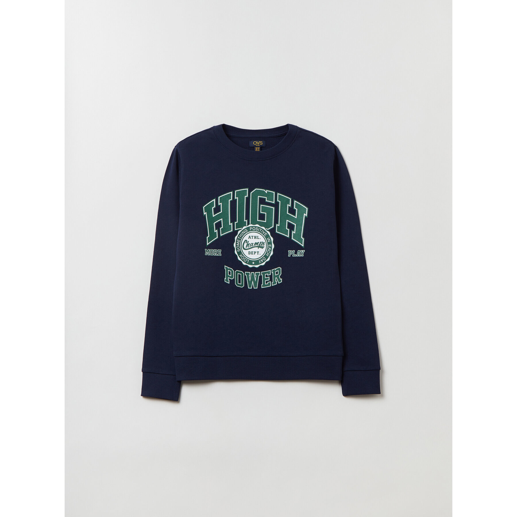 OVS Суитшърт 1892235 Тъмносин Regular Fit - Pepit.bg