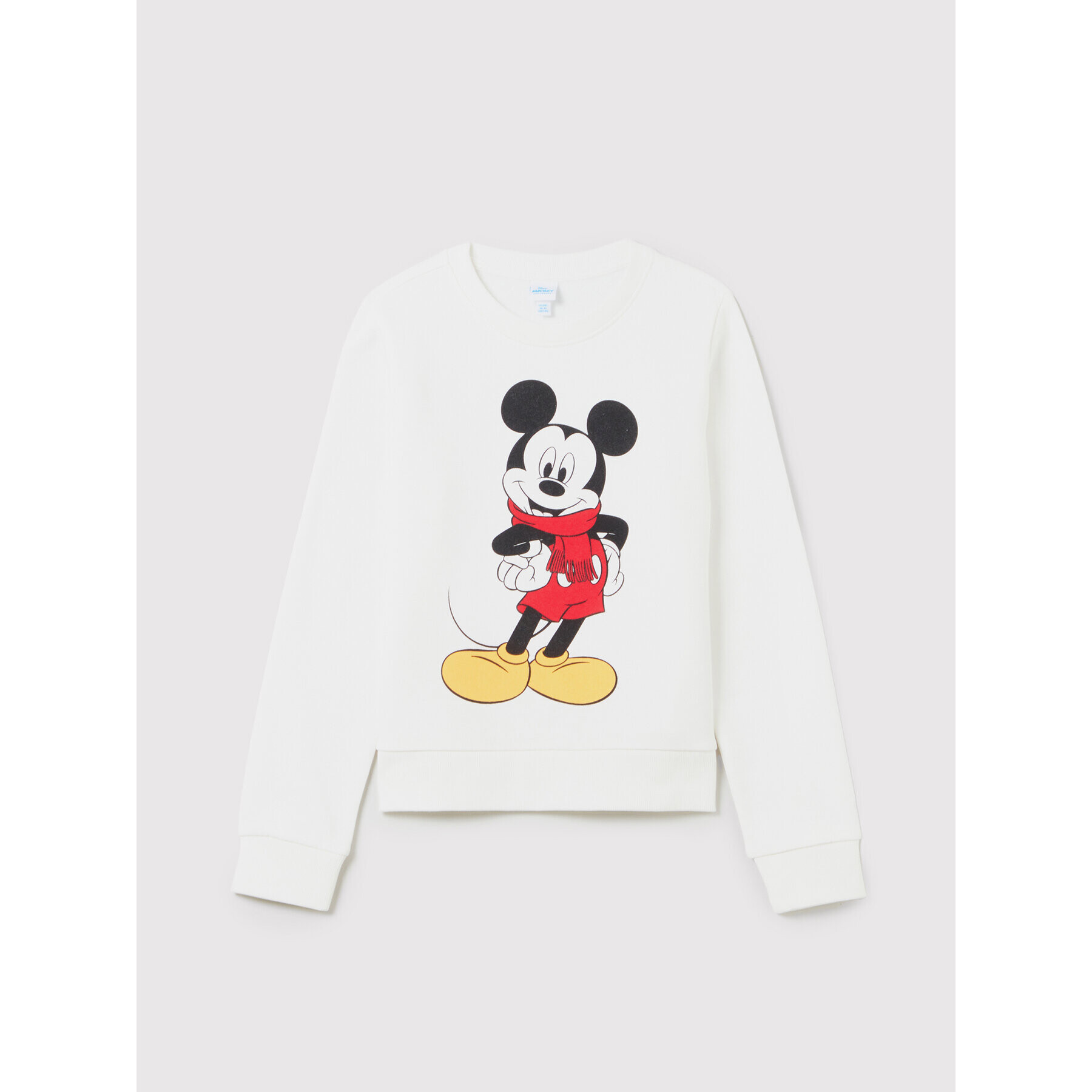 OVS Суитшърт MICKEY & FRIENDS 1369056 Бял Regular Fit - Pepit.bg