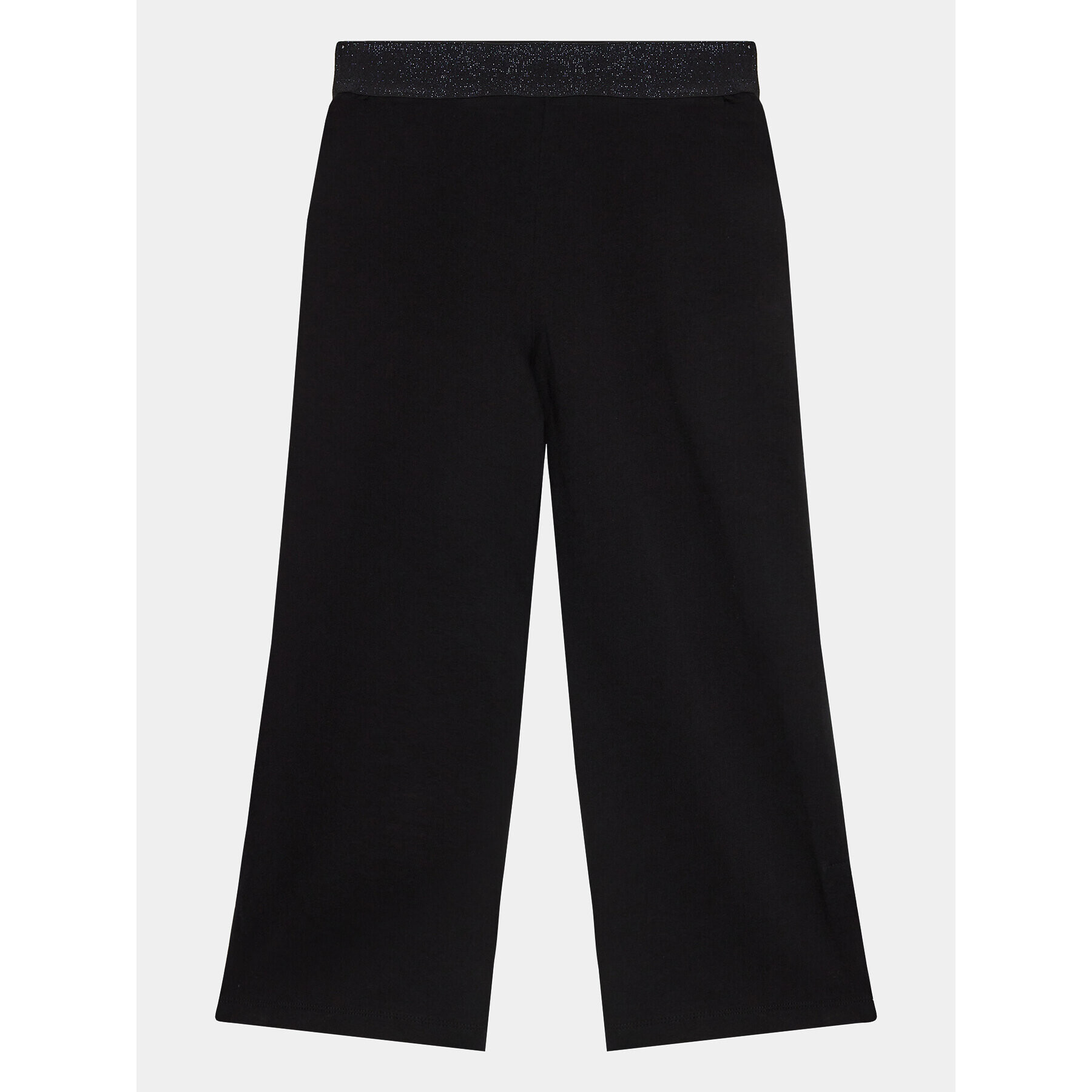 OVS Текстилни панталони 1898234 Черен Wide Leg - Pepit.bg