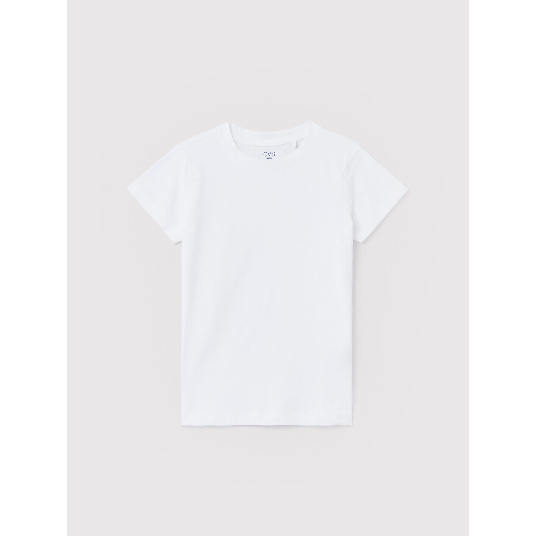 OVS Тишърт 1419190 Бял Regular Fit - Pepit.bg